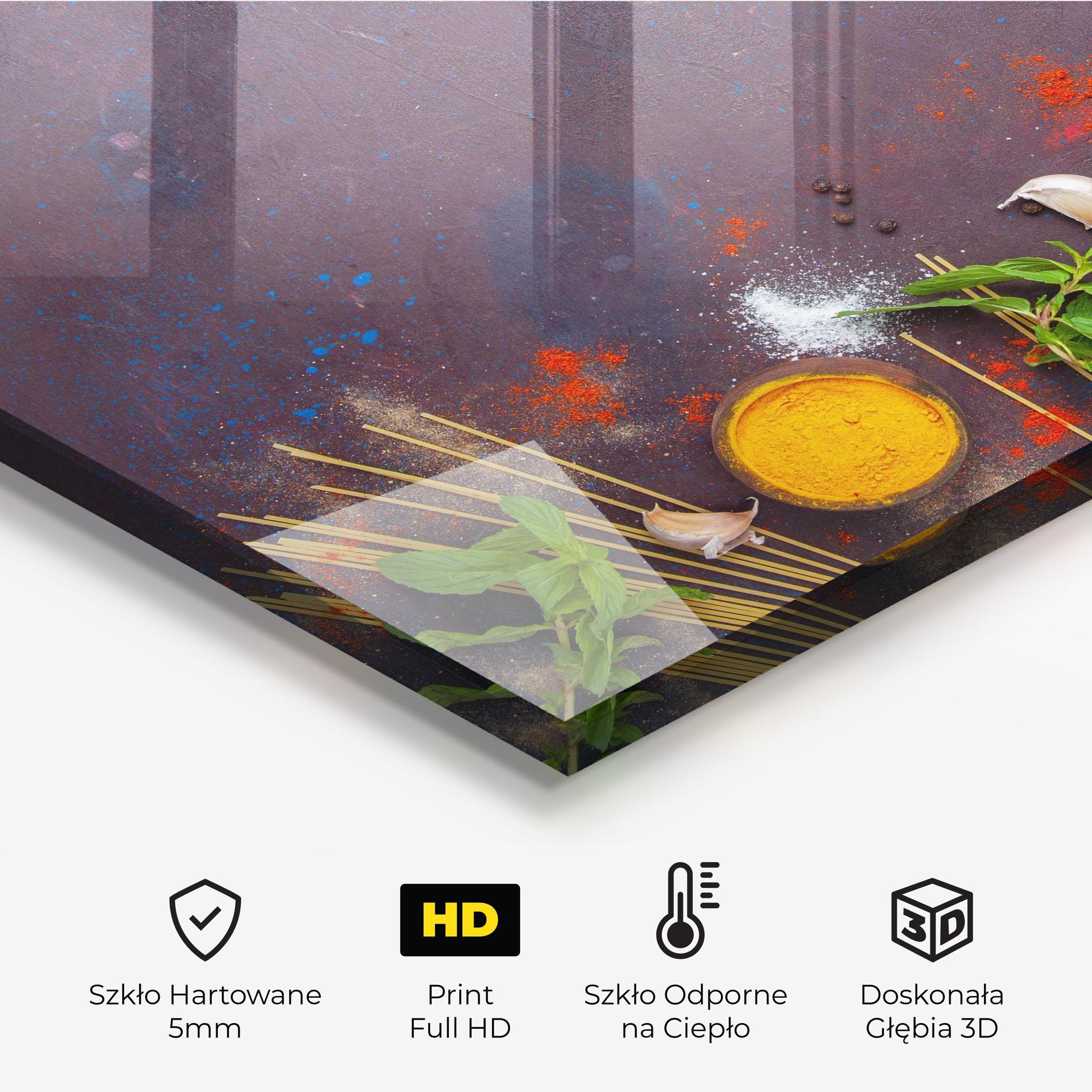 Panel Szklany do Kuchni Tomato Sauce mockup 2