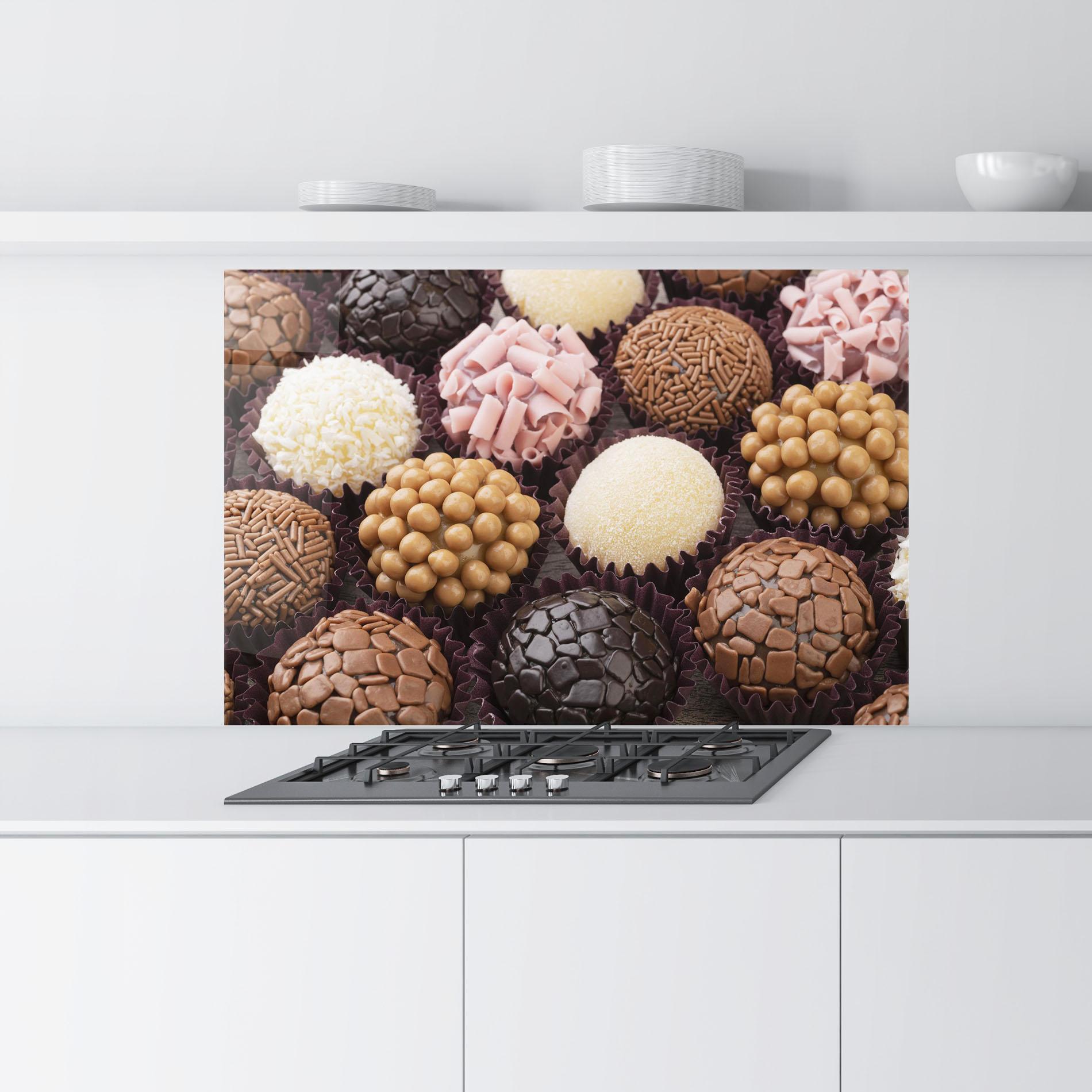 Panel Szklany do Kuchni Brazilian Brigadeiros mockup 9