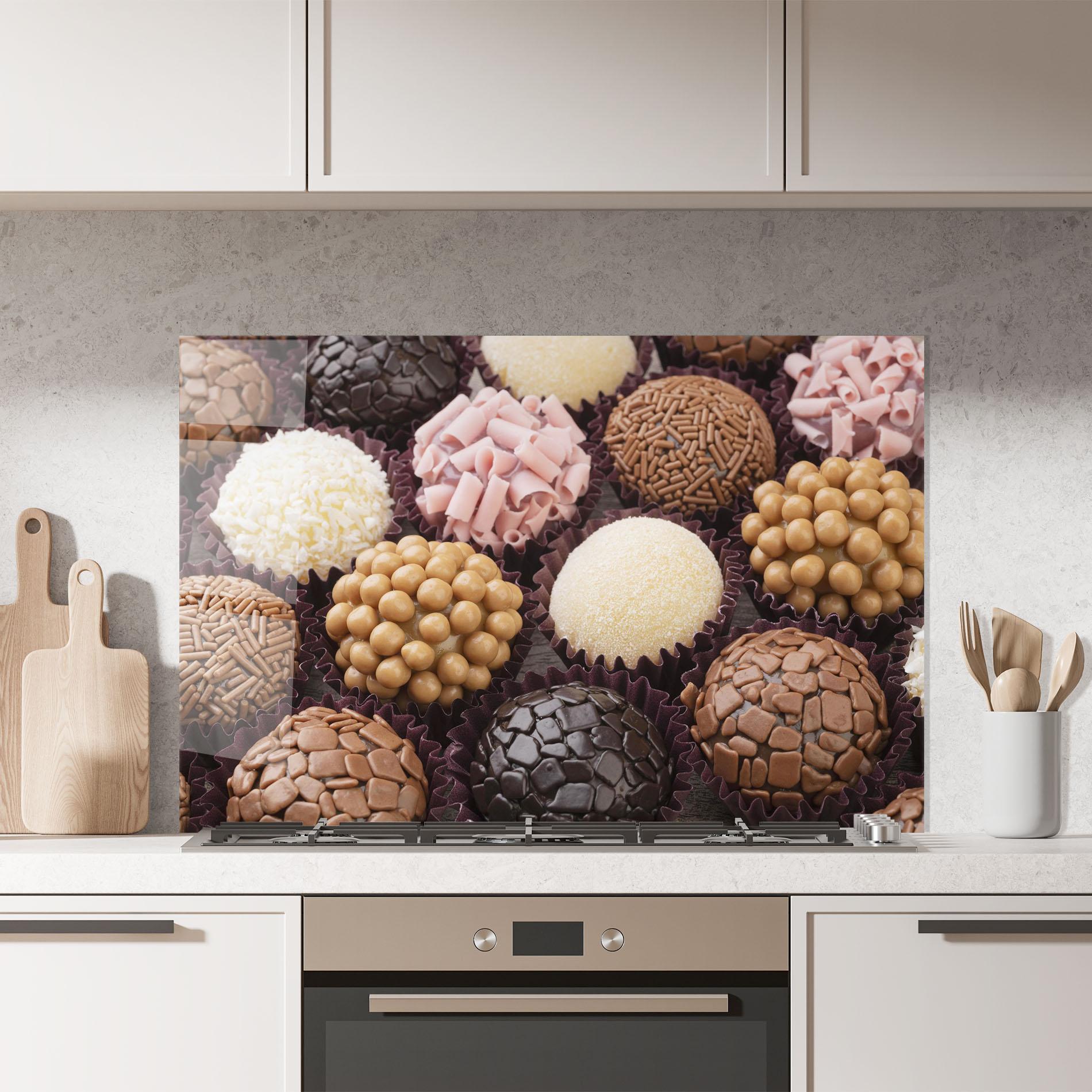 Panel Szklany do Kuchni Brazilian Brigadeiros mockup 7