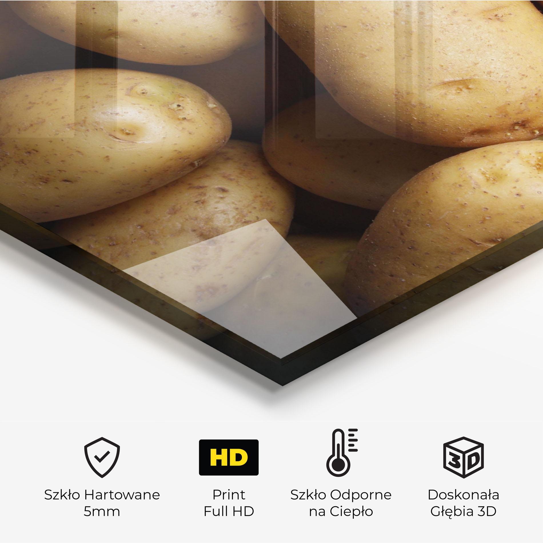Panel Szklany do Kuchni Potato View mockup 2
