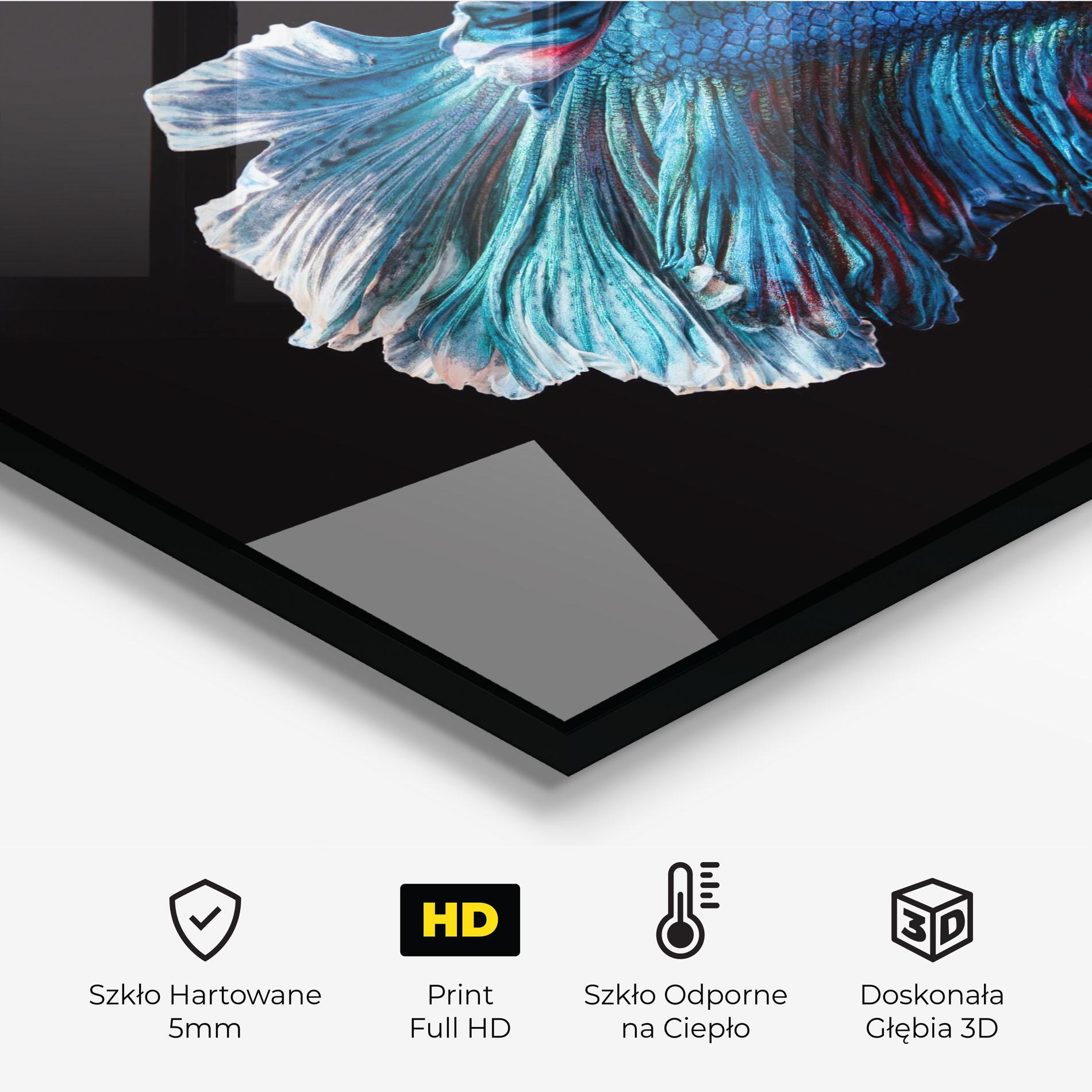 Panel Szklany do Kuchni Blue Betta mockup 2