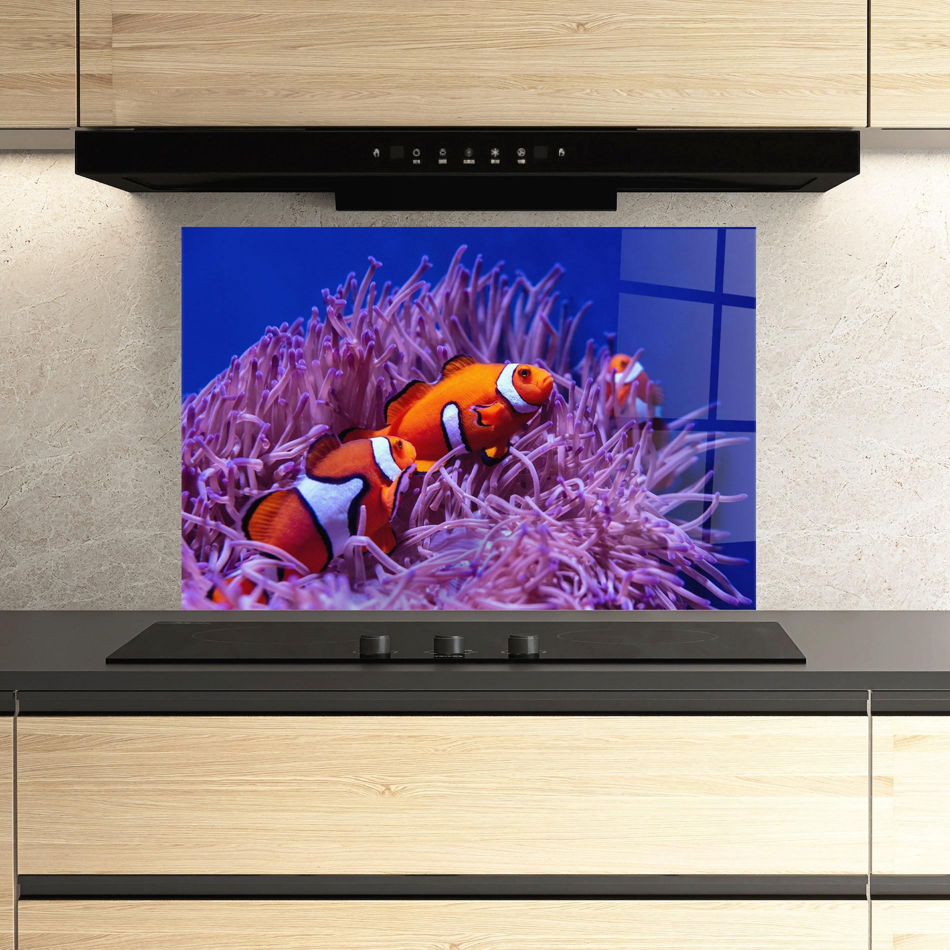 Panel Szklany do Kuchni Nemo Family mockup 3