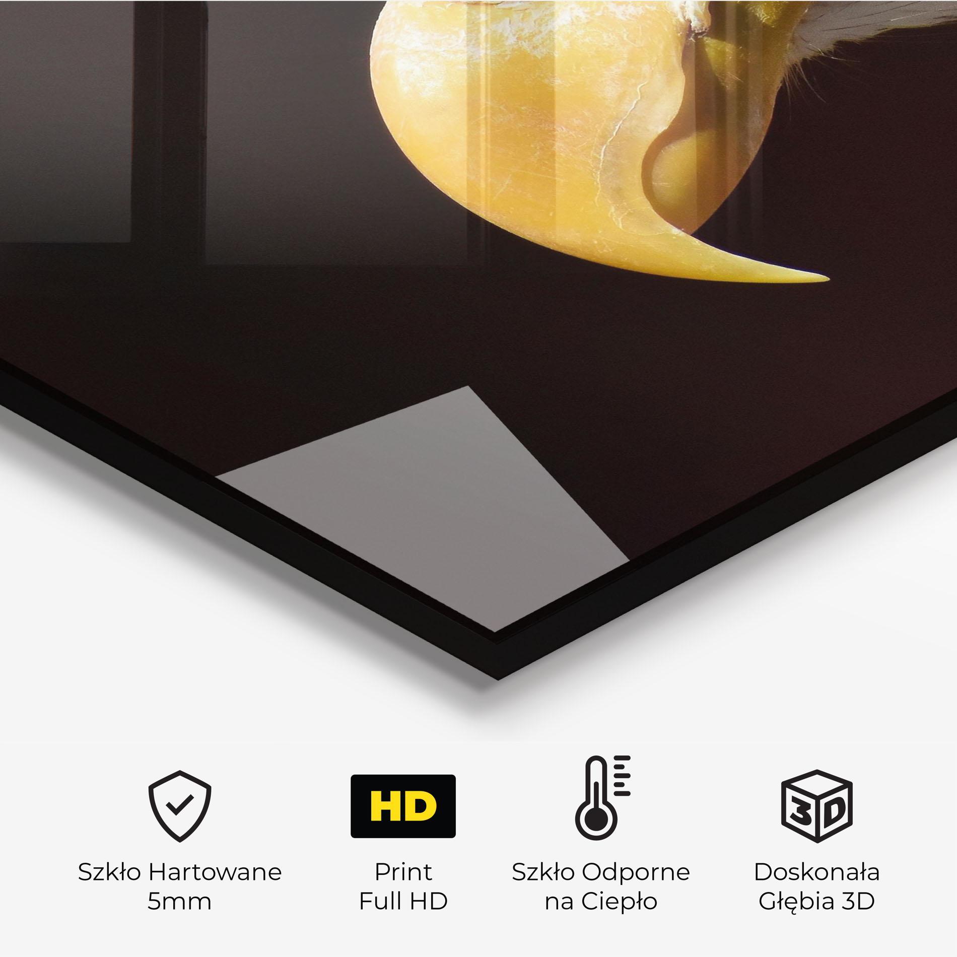 Panel Szklany do Kuchni Eagle Close Up mockup 2