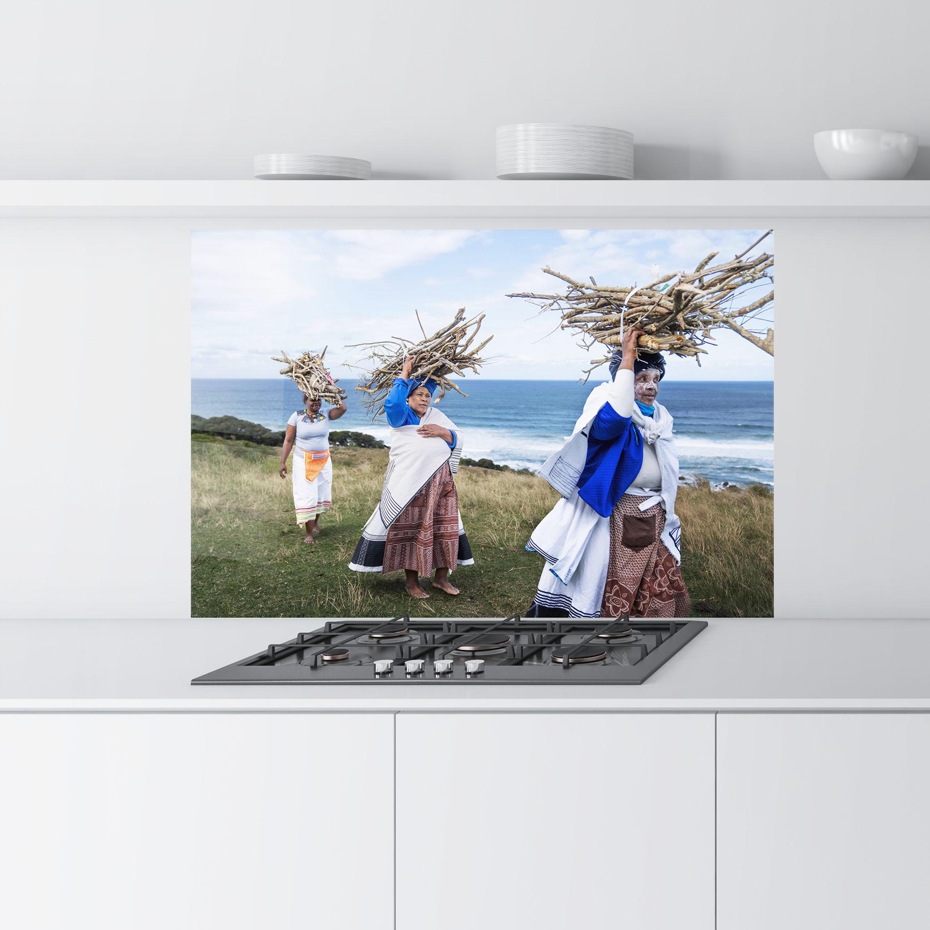 Panel Szklany do Kuchni Indigenous People mockup 9