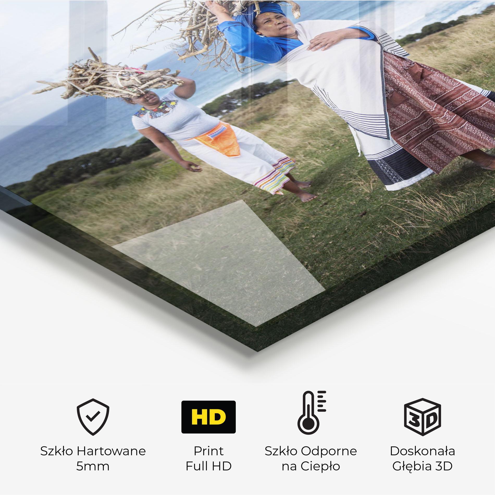 Panel Szklany do Kuchni Indigenous People mockup 2