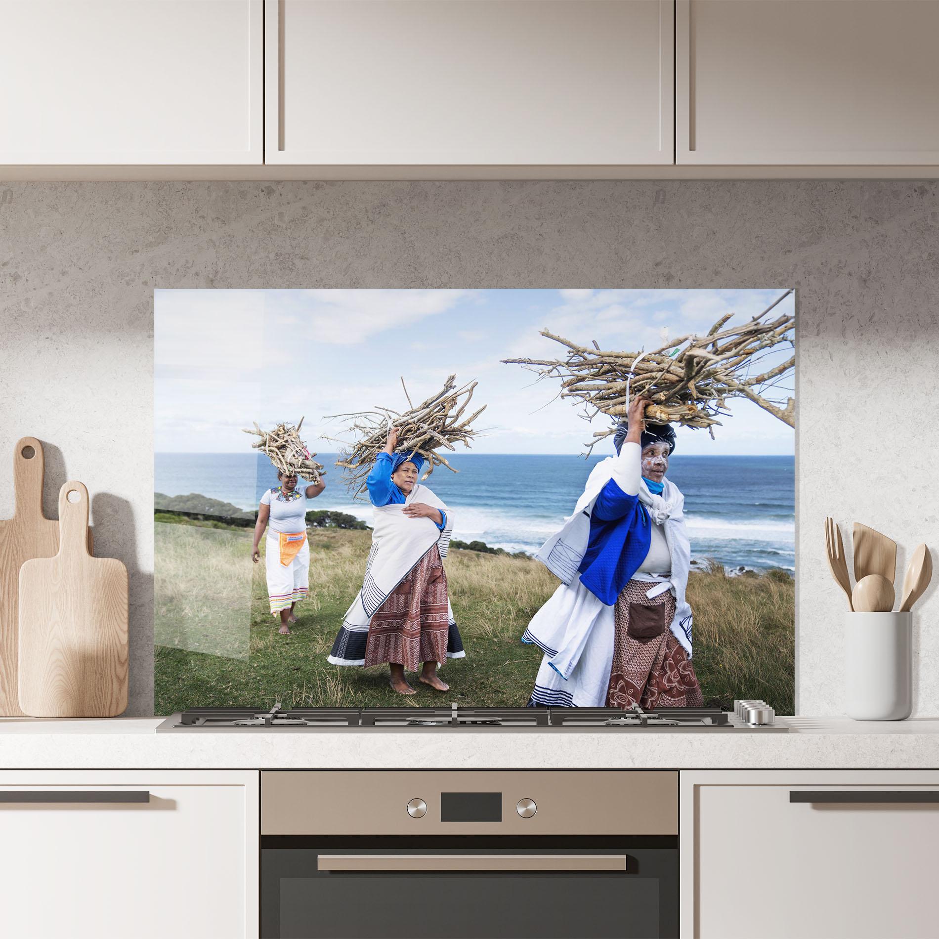 Panel Szklany do Kuchni Indigenous People mockup 7