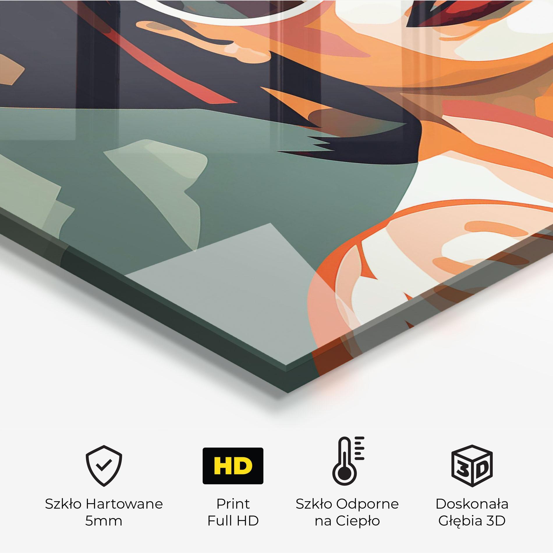 Panel Szklany do Kuchni Modern Design Style mockup 2