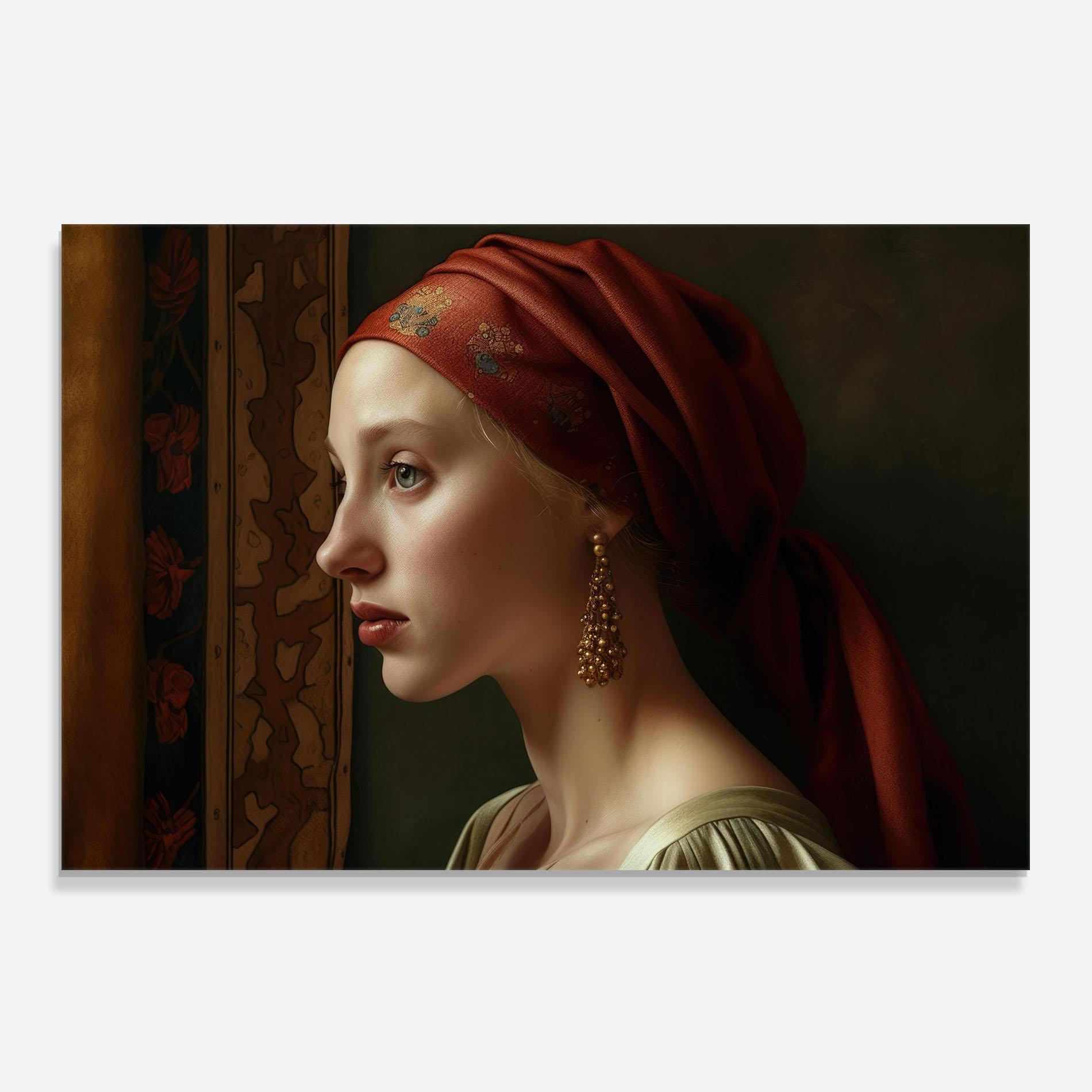 Panel Szklany do Kuchni Timeless Beauty mockup 0