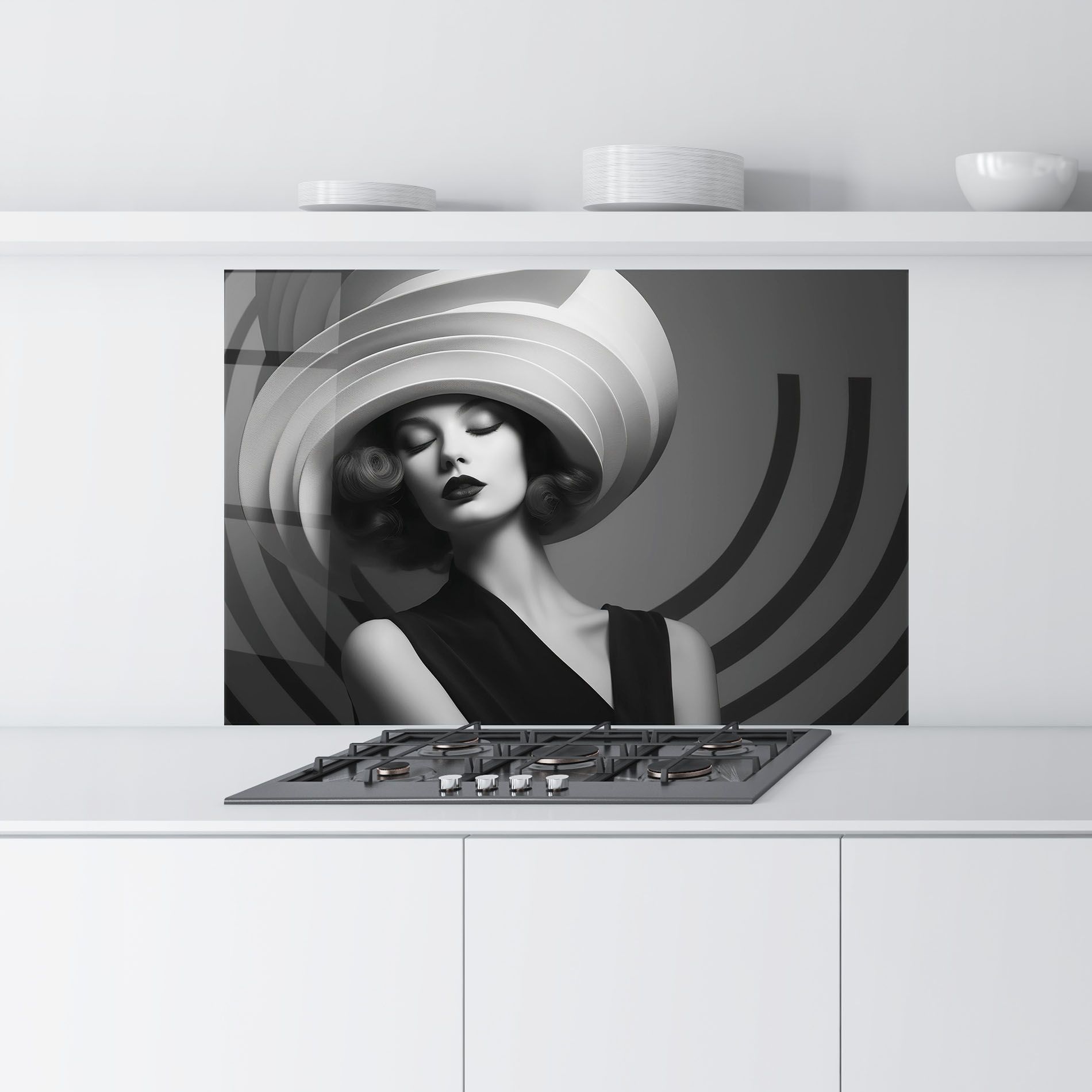 Vintage Pretty Lady mockup 9