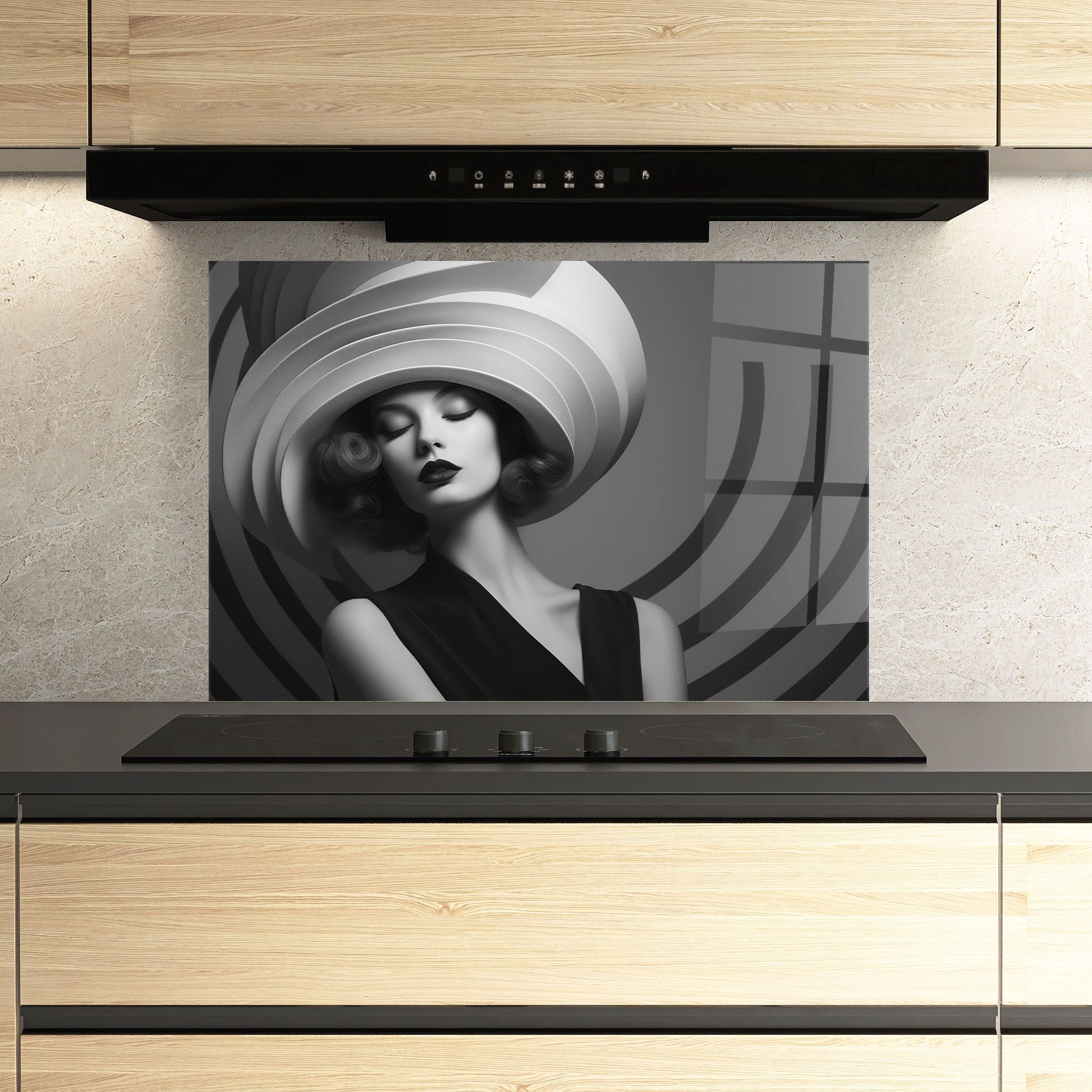 Vintage Pretty Lady mockup 3