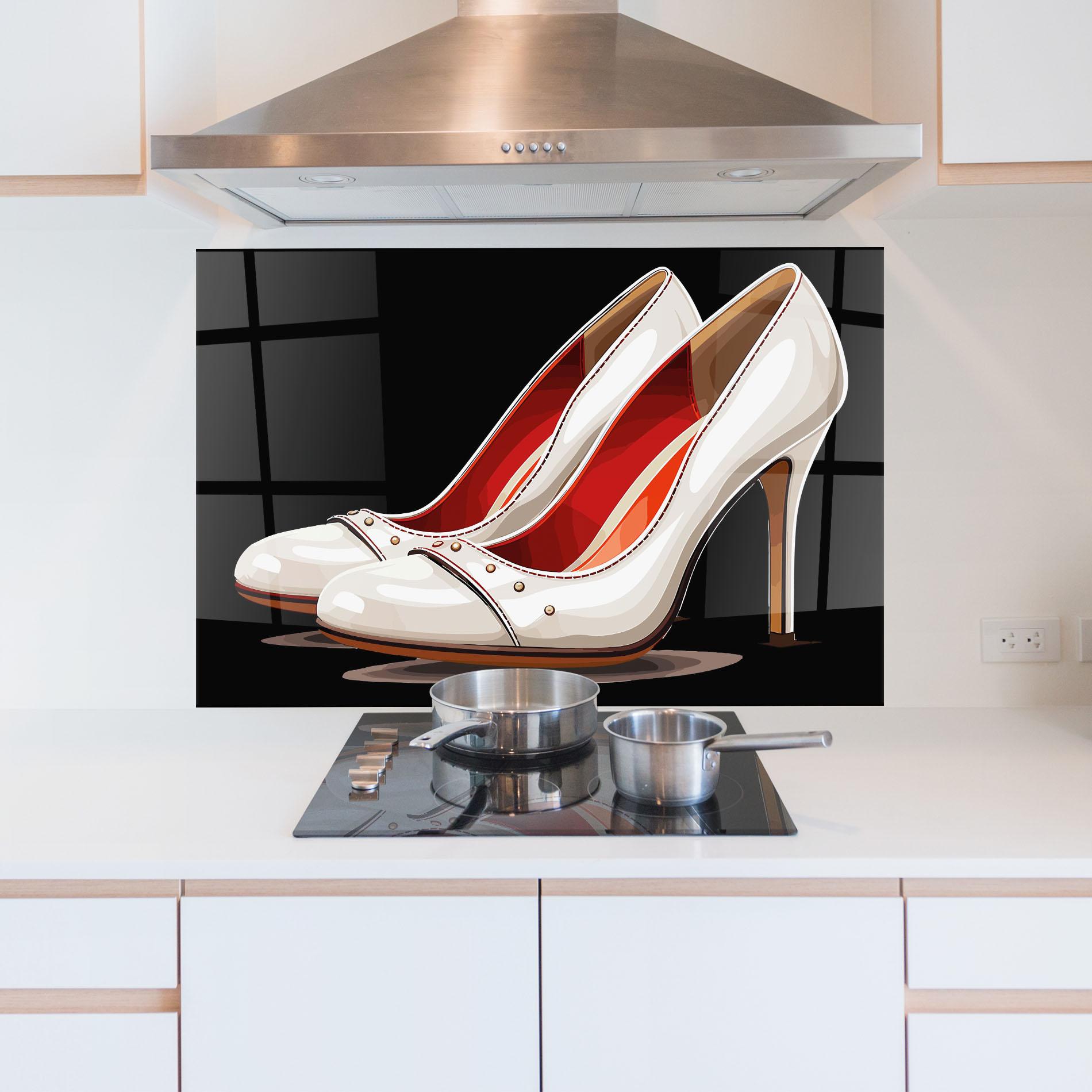 Panel Szklany do Kuchni Cream Heals mockup 5