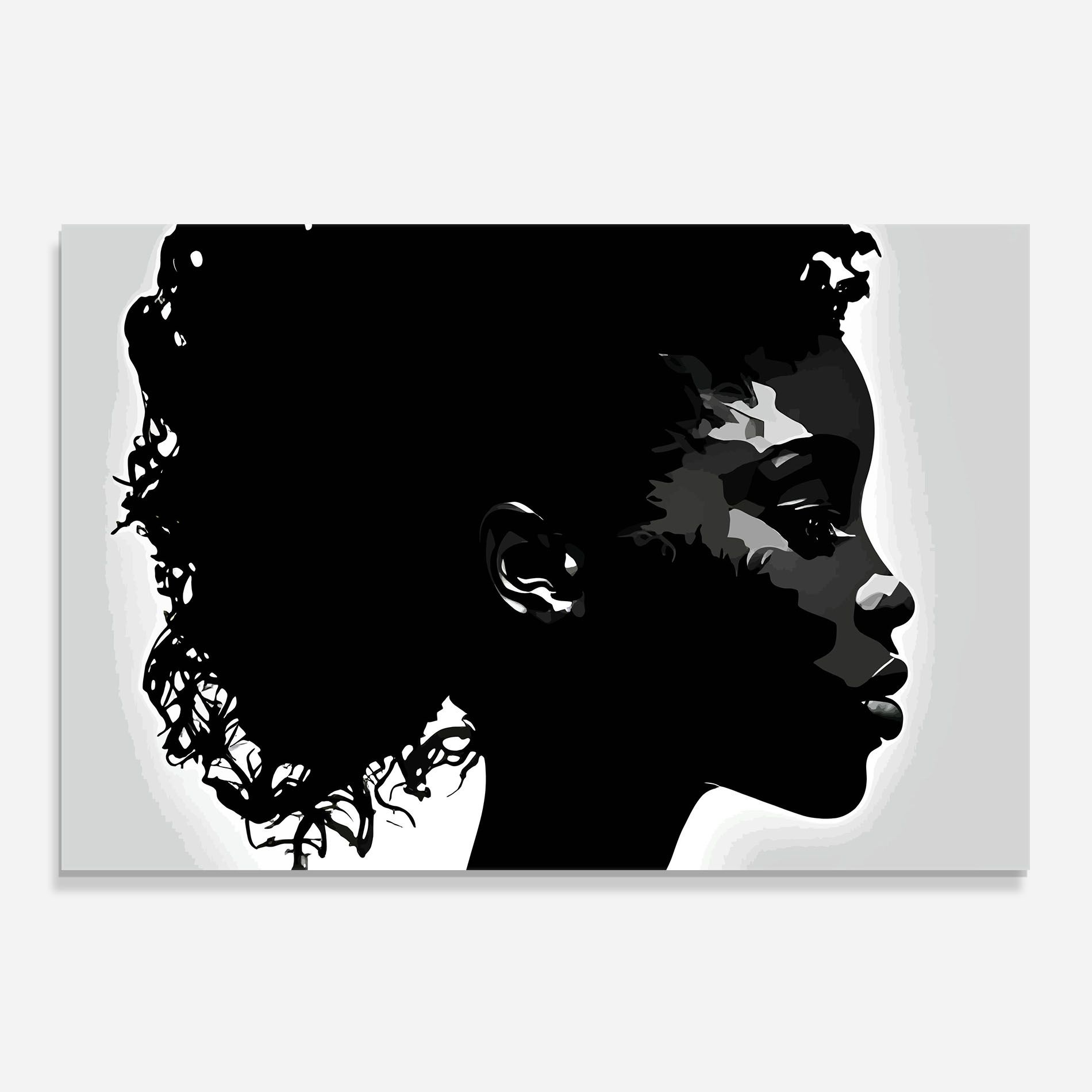 Black African Woman mockup 0