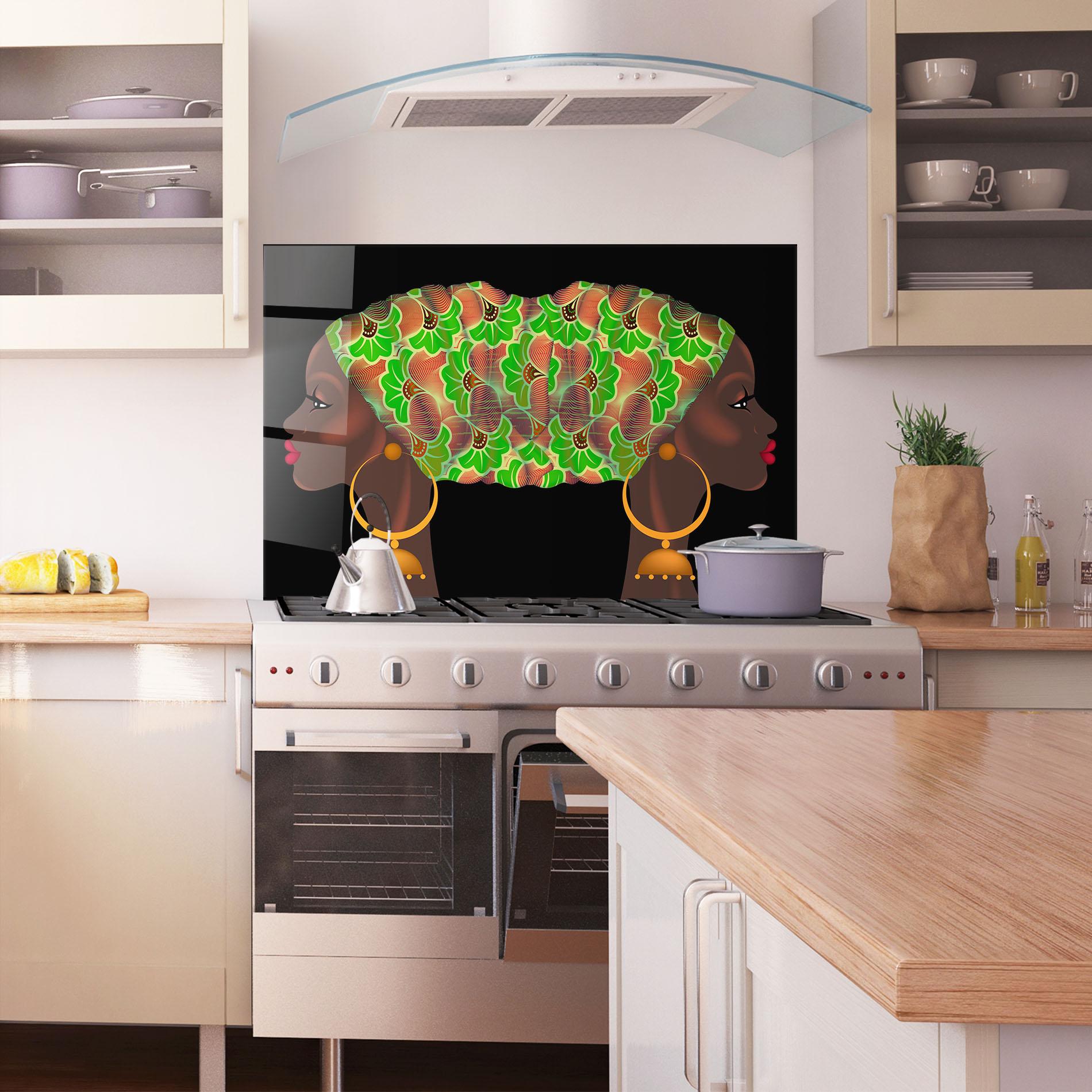 Panel Szklany do Kuchni Ankara Headwrap mockup 1