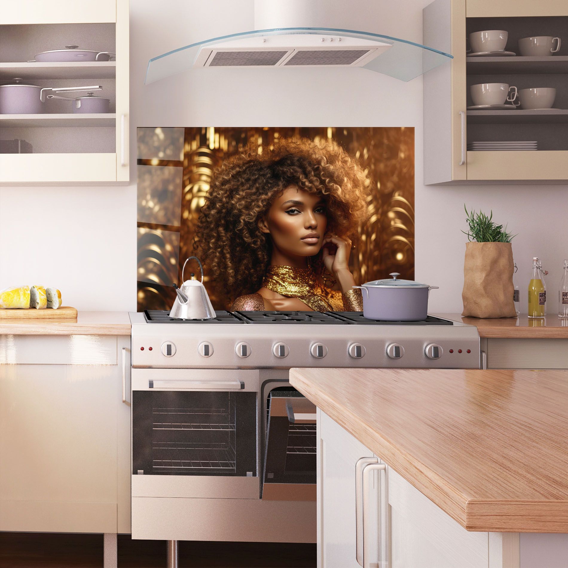 Radiant Bronze Goddess mockup 1