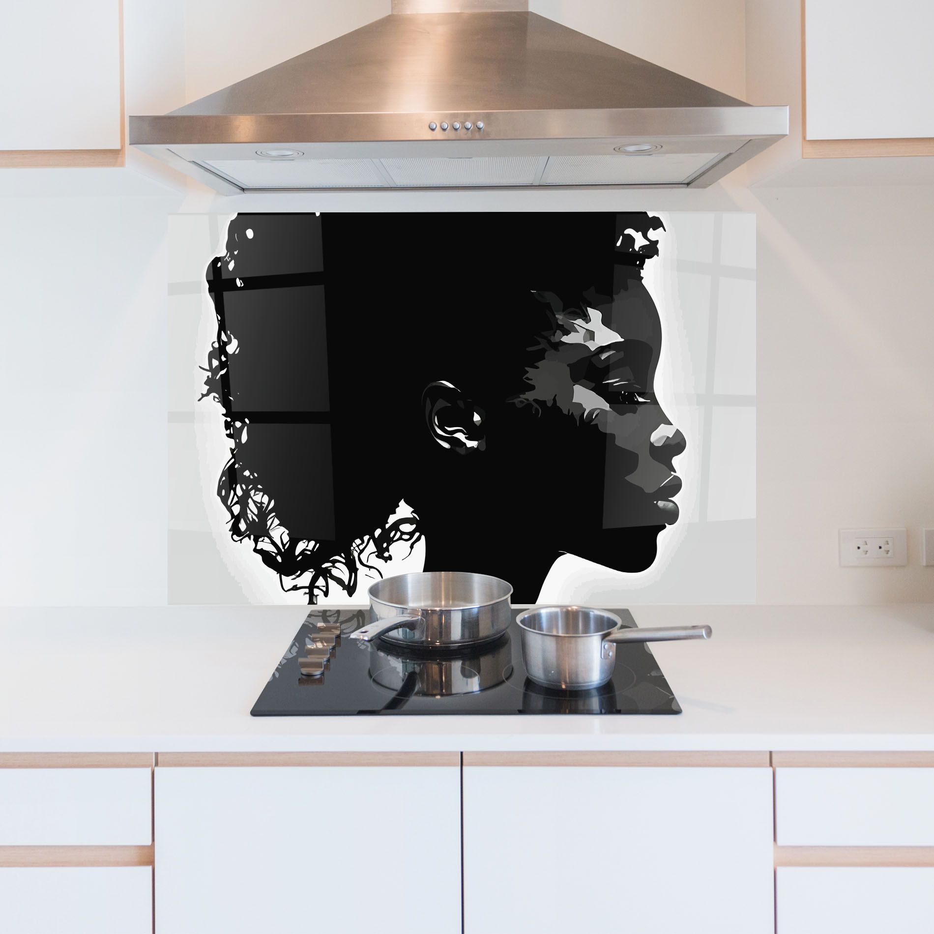 Black African Woman mockup 5