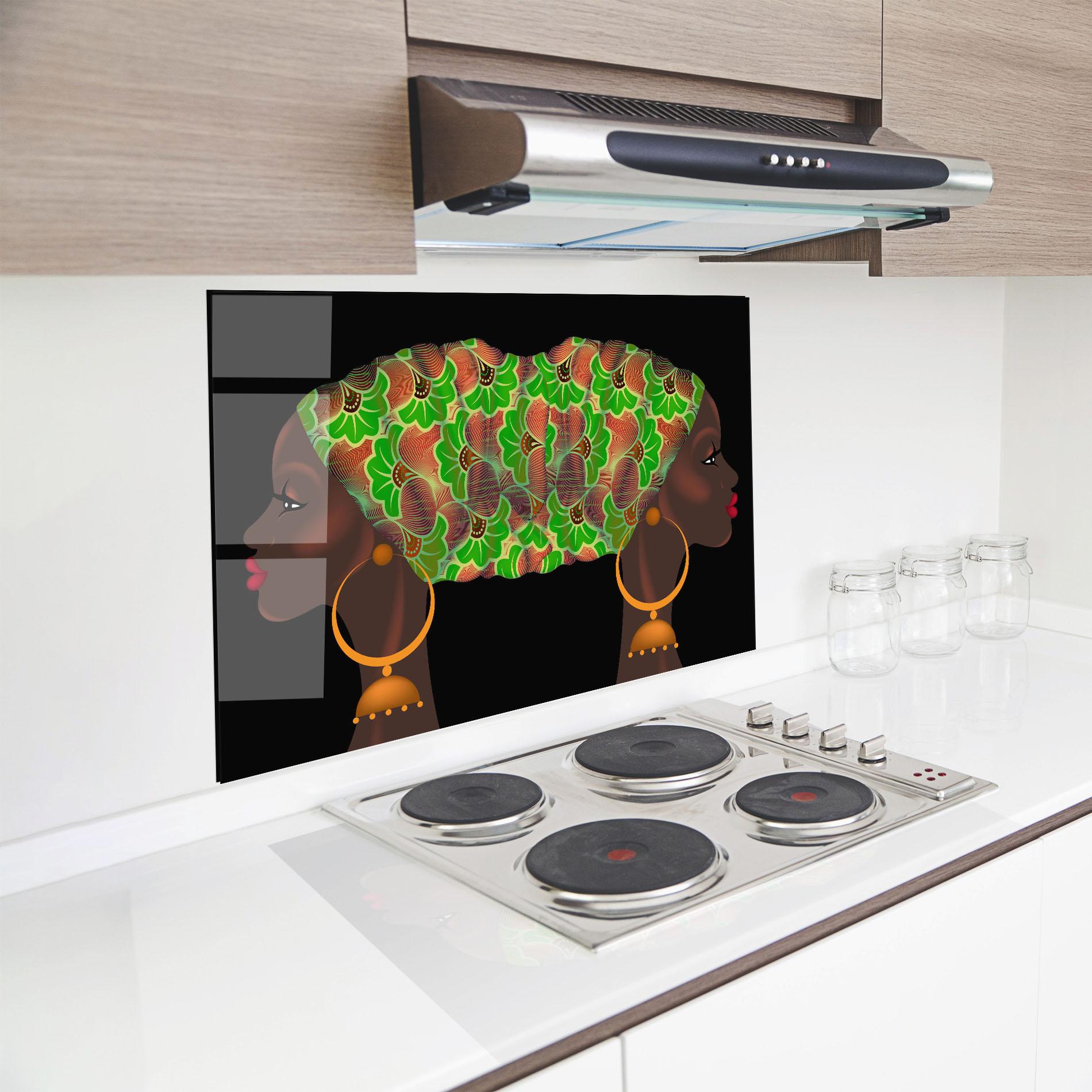 Panel Szklany do Kuchni Ankara Headwrap mockup 8