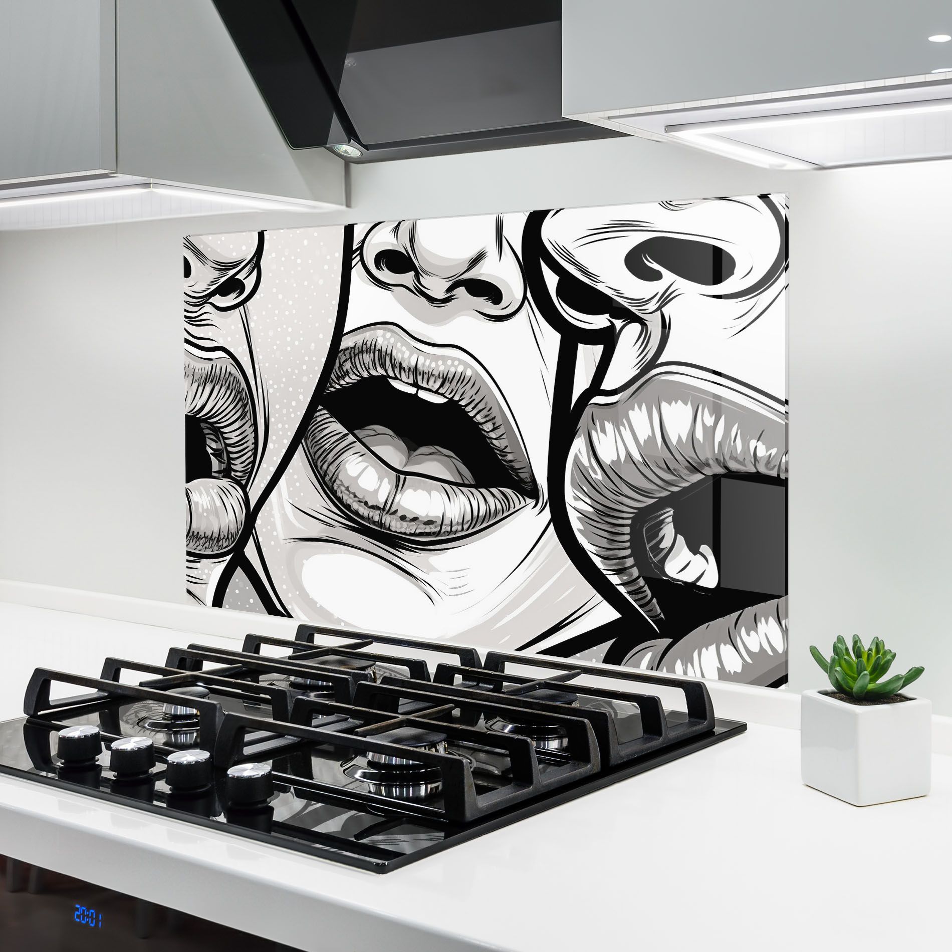 Comic Book Lips mockup 6