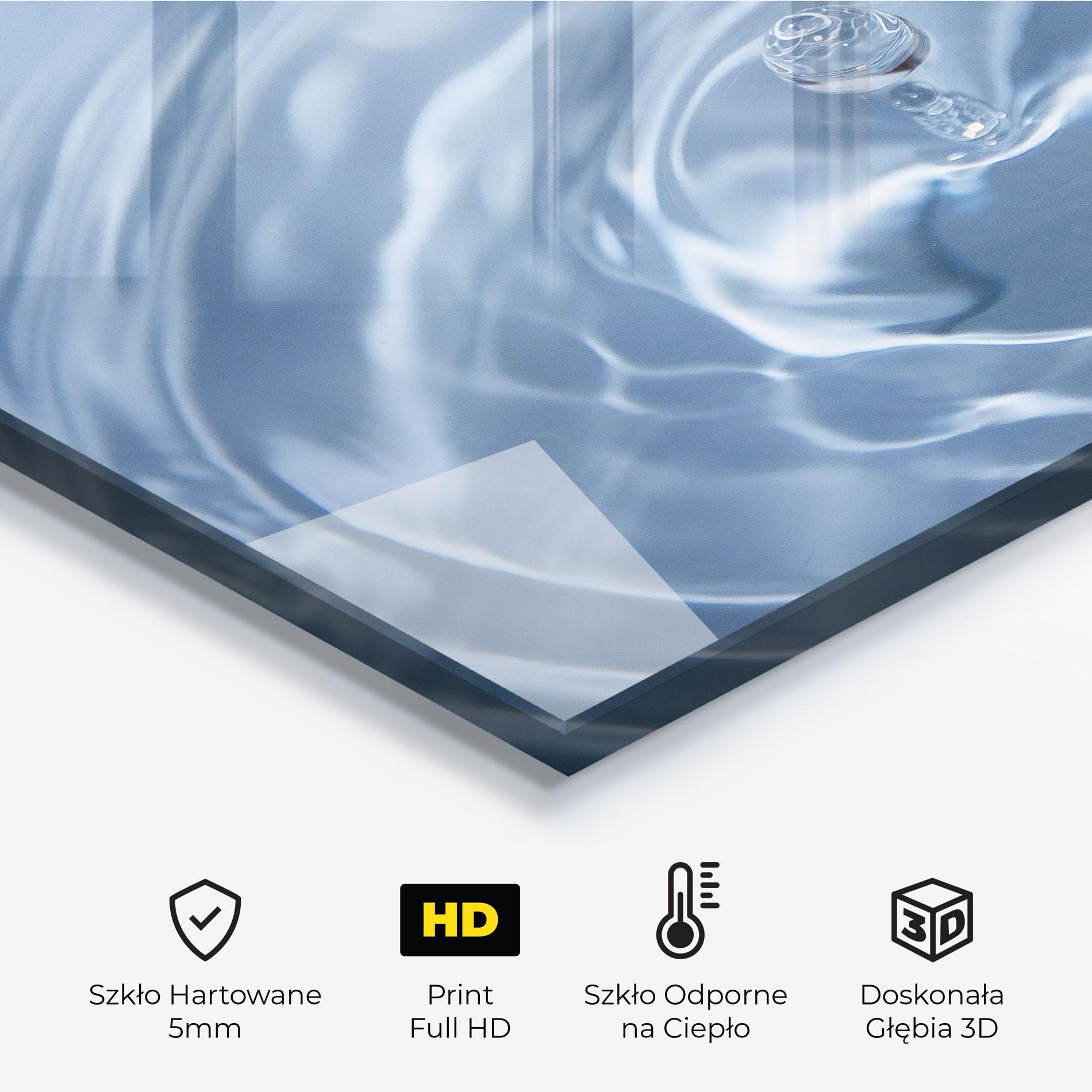 Panel Szklany do Kuchni Clean Water mockup 2
