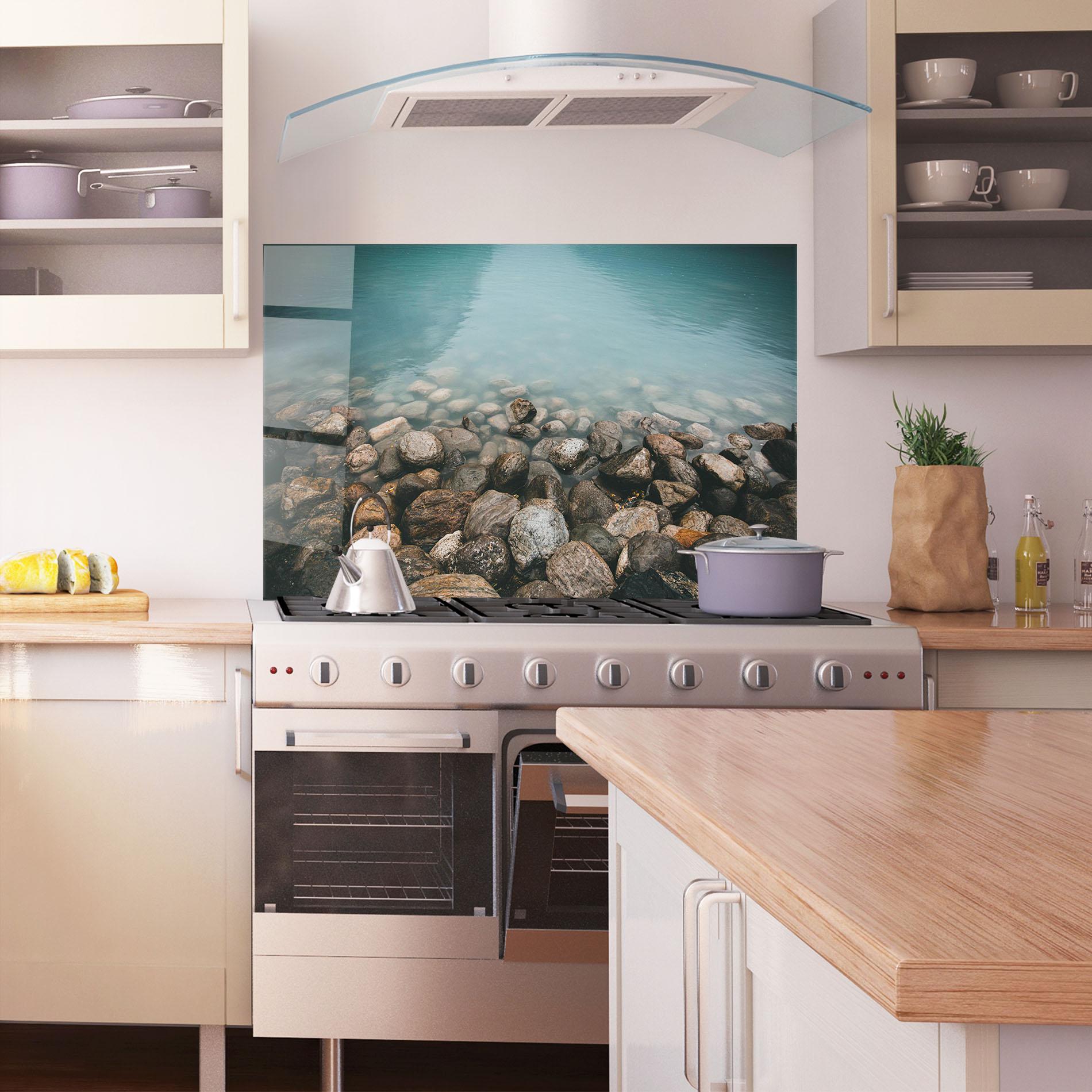 Panel Szklany do Kuchni Canada Stones mockup 1