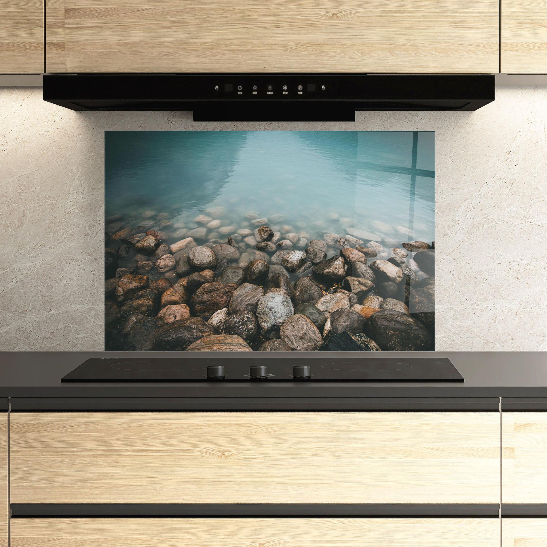 Panel Szklany do Kuchni Canada Stones mockup 3