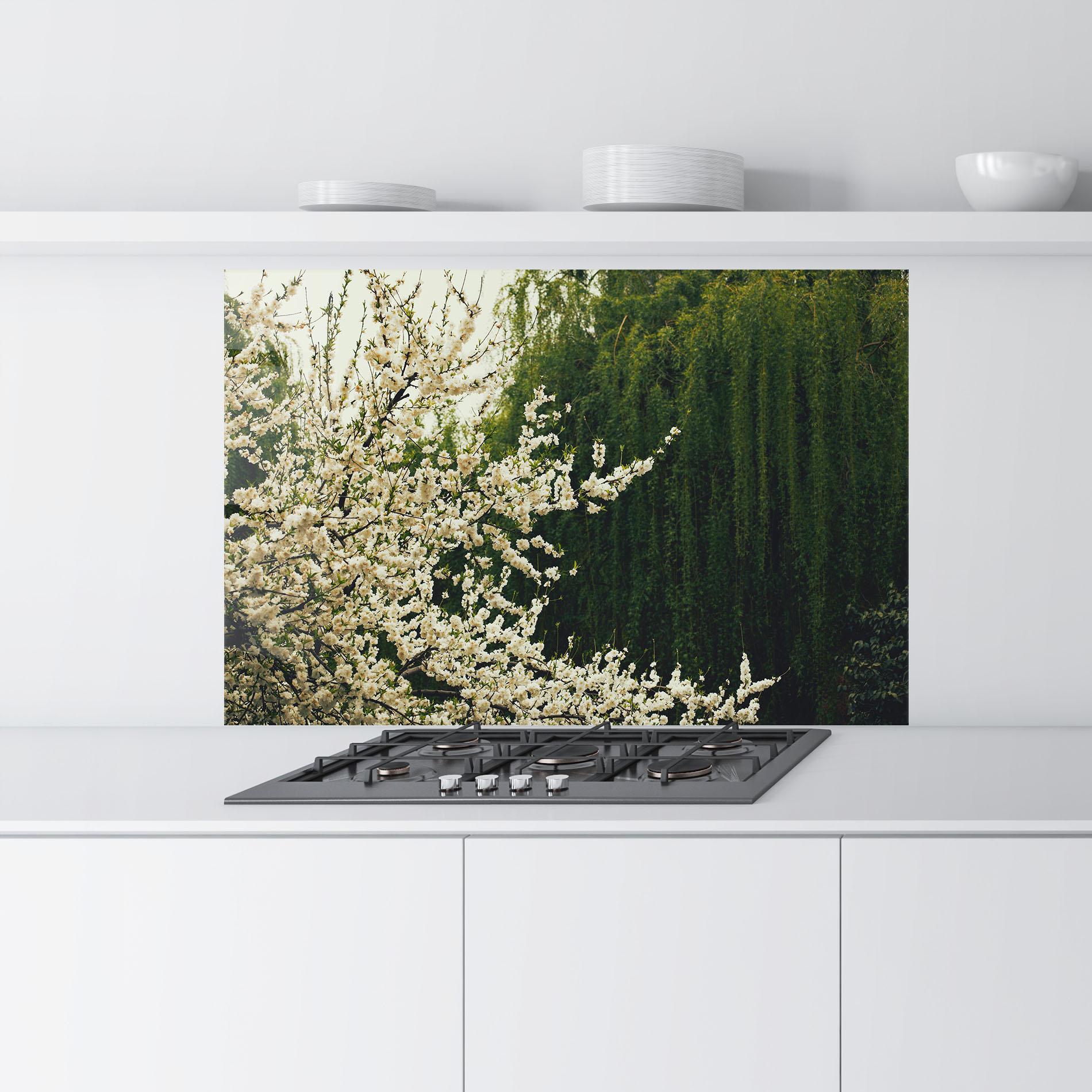 Panel Szklany do Kuchni Nature Veiw Tree mockup 9