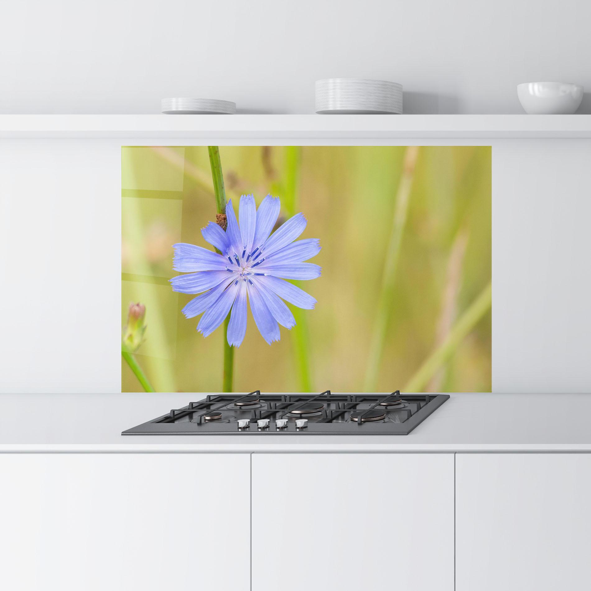 Panel Szklany do Kuchni Wild Purple Blue mockup 9