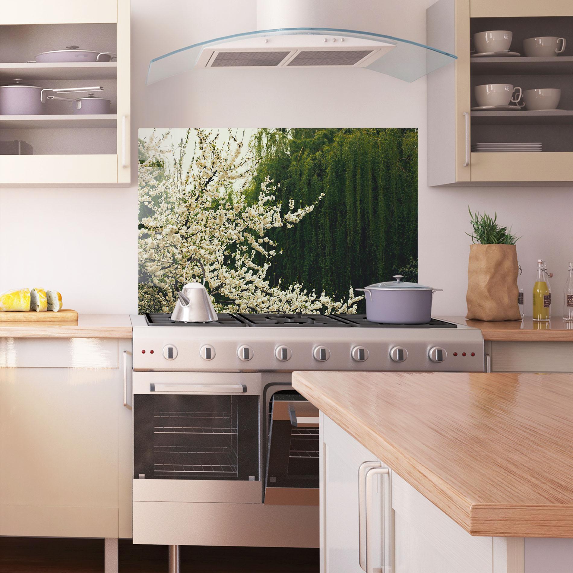 Panel Szklany do Kuchni Nature Veiw Tree mockup 1