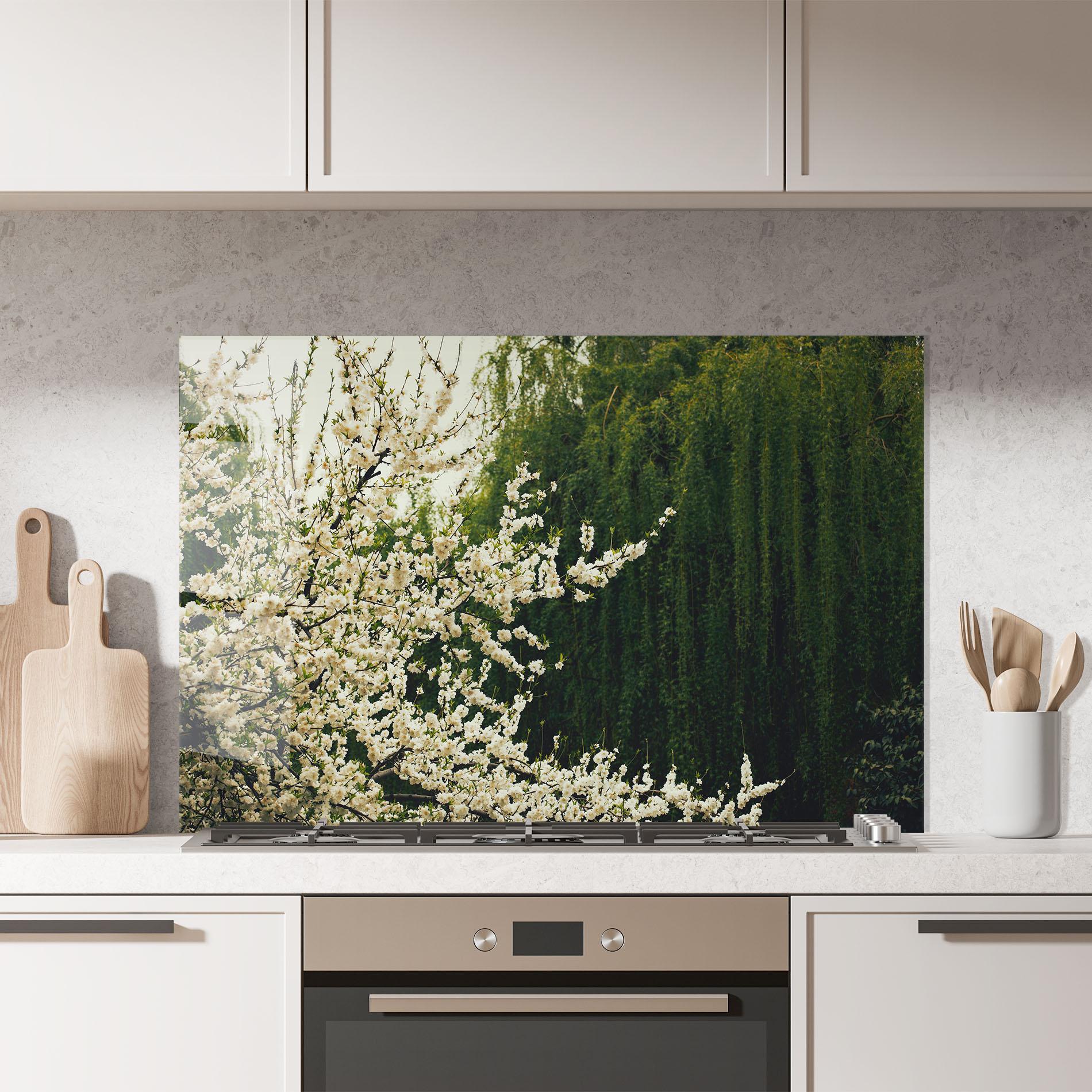 Panel Szklany do Kuchni Nature Veiw Tree mockup 7