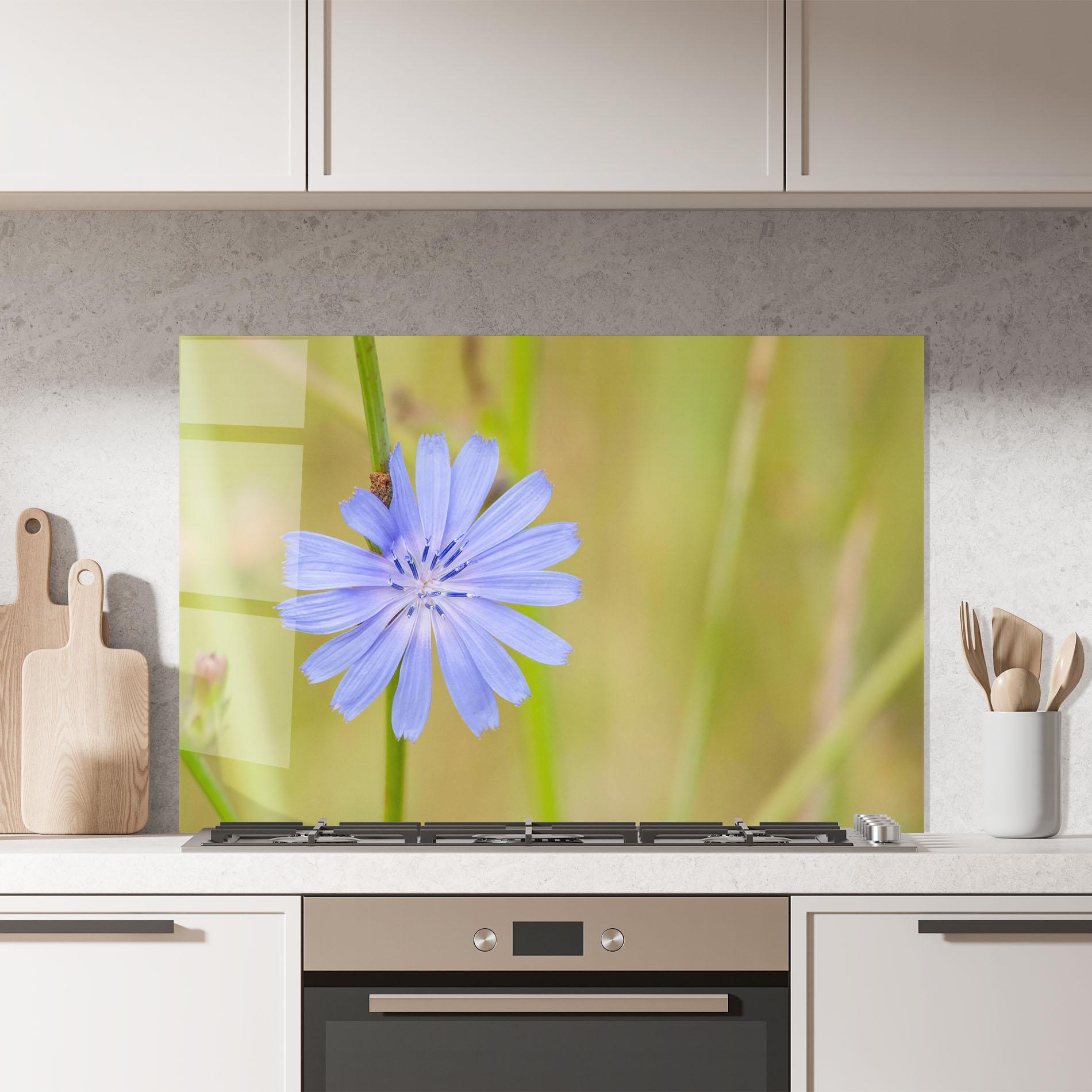 Panel Szklany do Kuchni Wild Purple Blue mockup 7