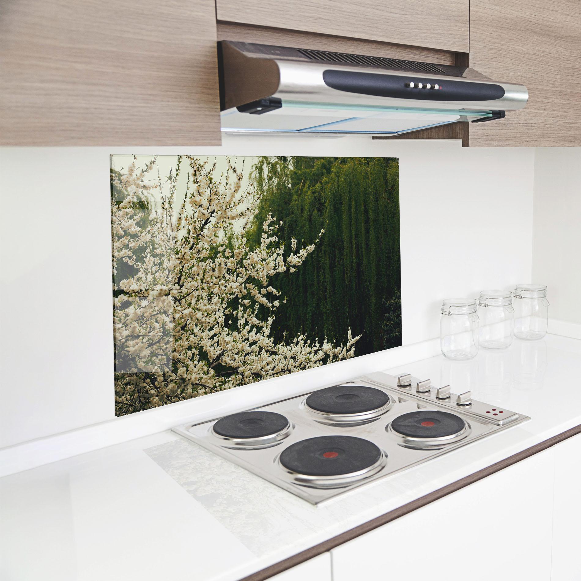 Panel Szklany do Kuchni Nature Veiw Tree mockup 8