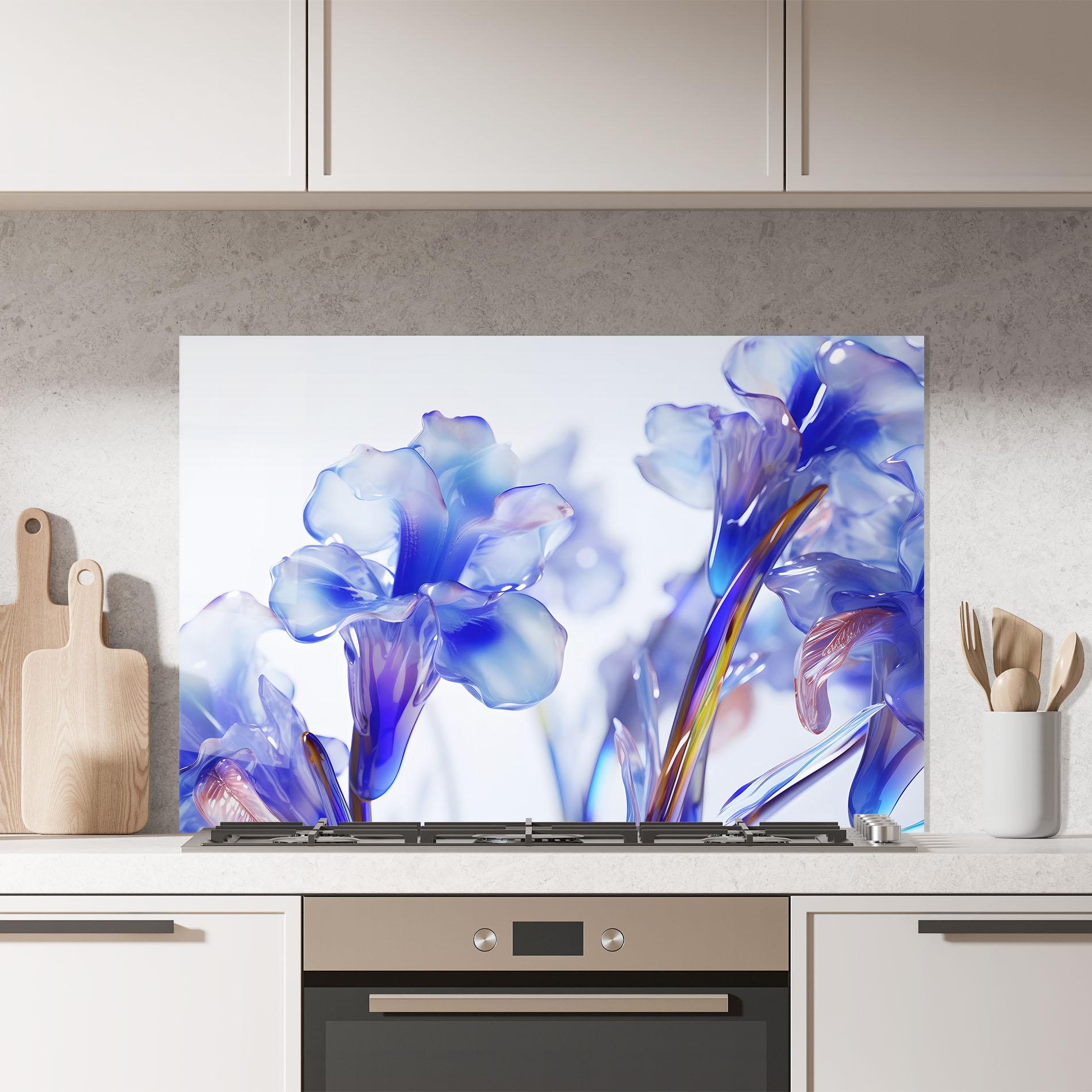 Panel Szklany do Kuchni Iris Glass mockup 7