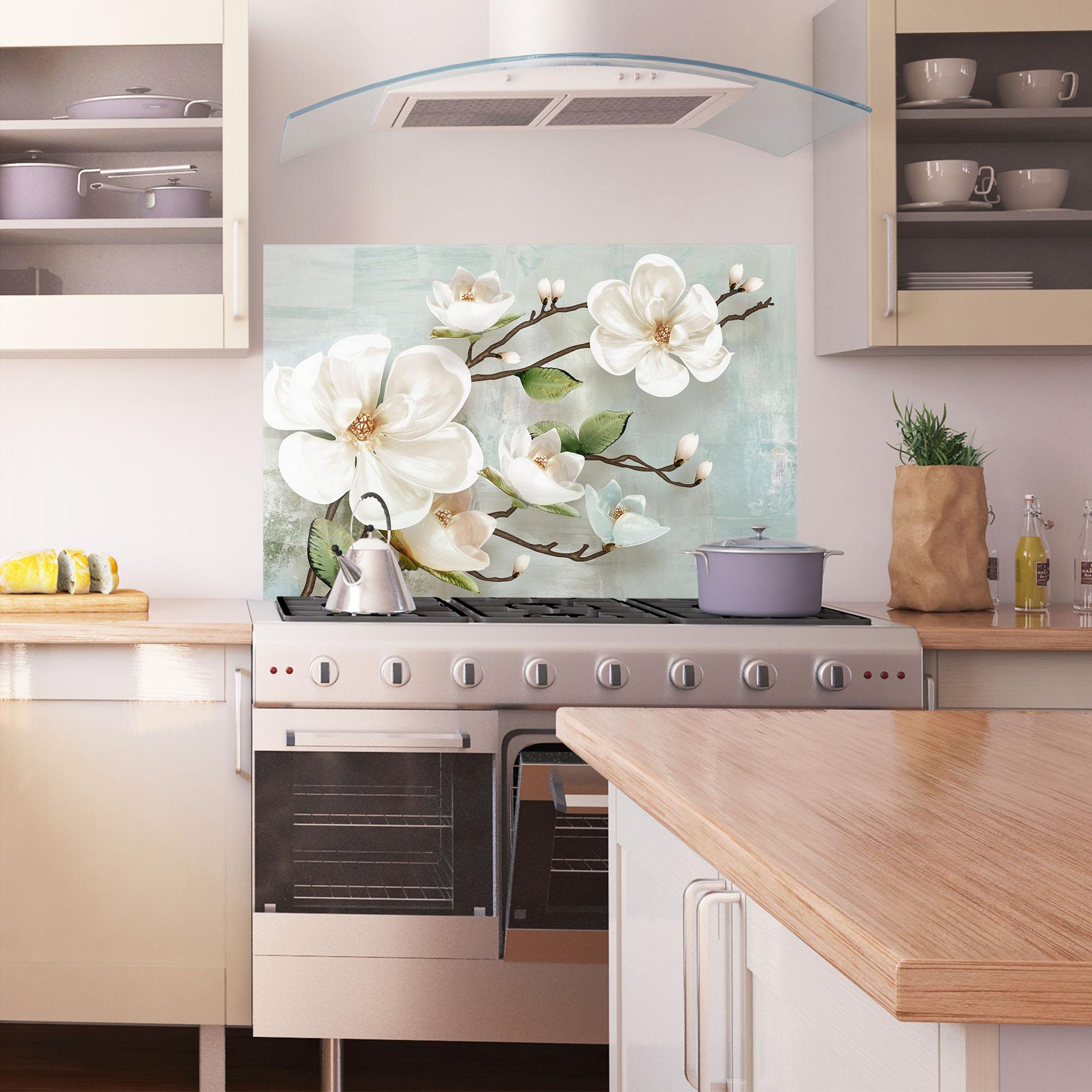 Panel Szklany do Kuchni Magnolino mockup 1