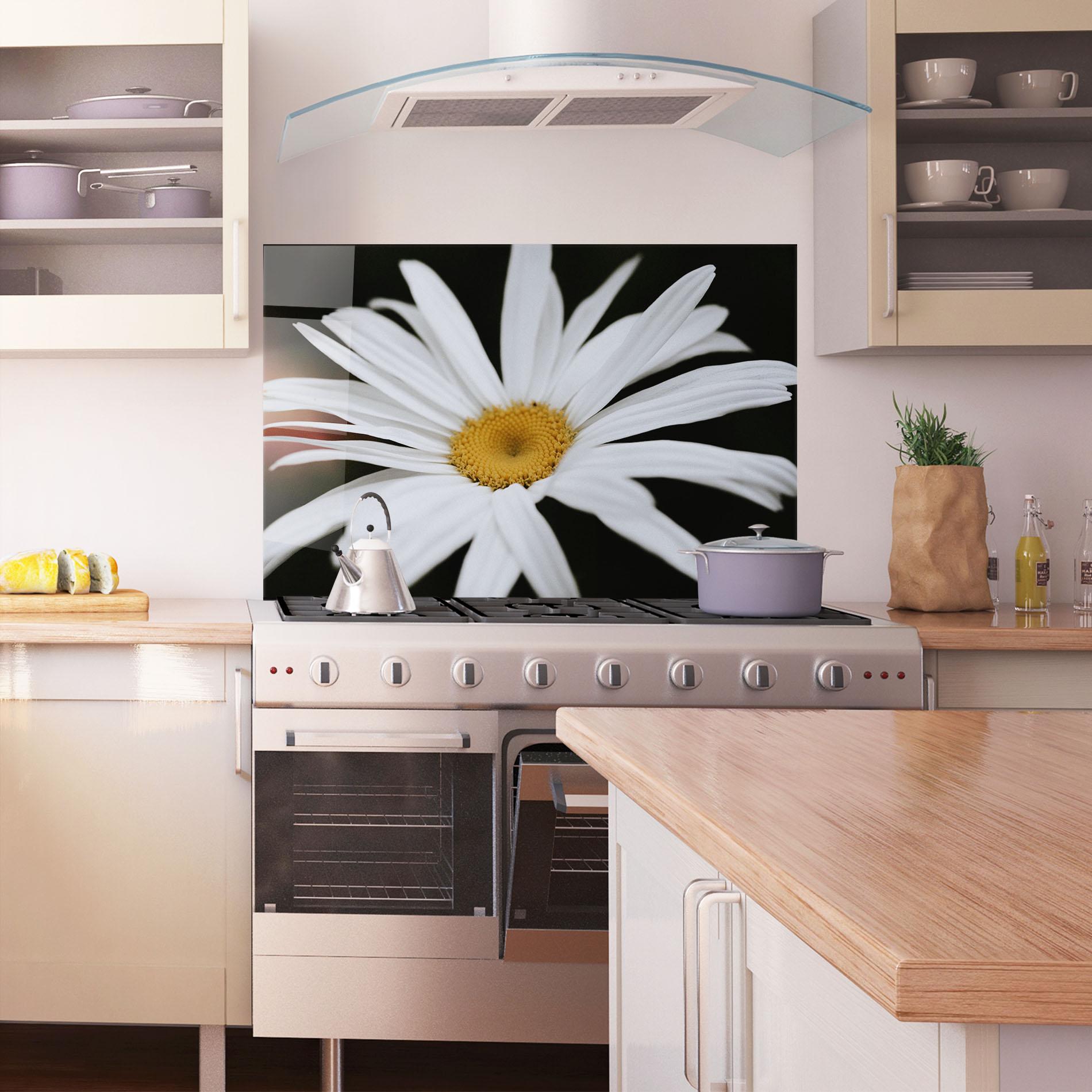 Panel Szklany do Kuchni Big Daisy mockup 1