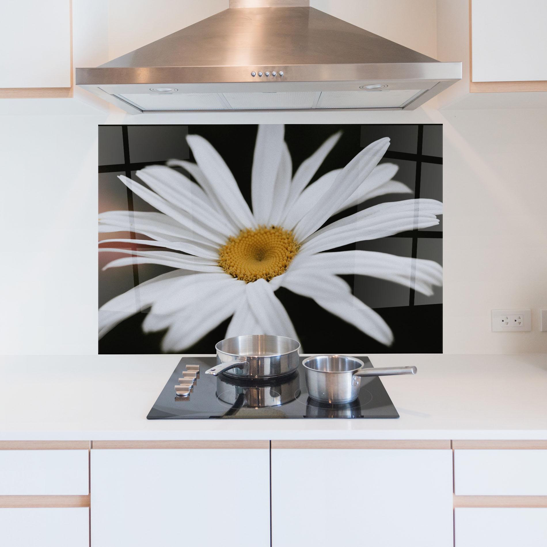 Panel Szklany do Kuchni Big Daisy mockup 5