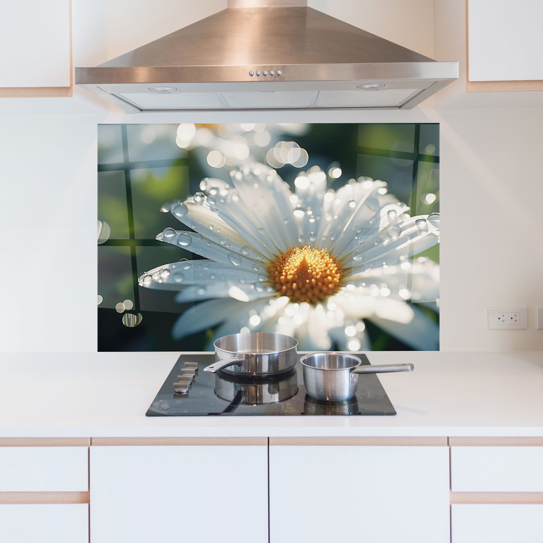 Daisy After Rain Close Up mockup 5