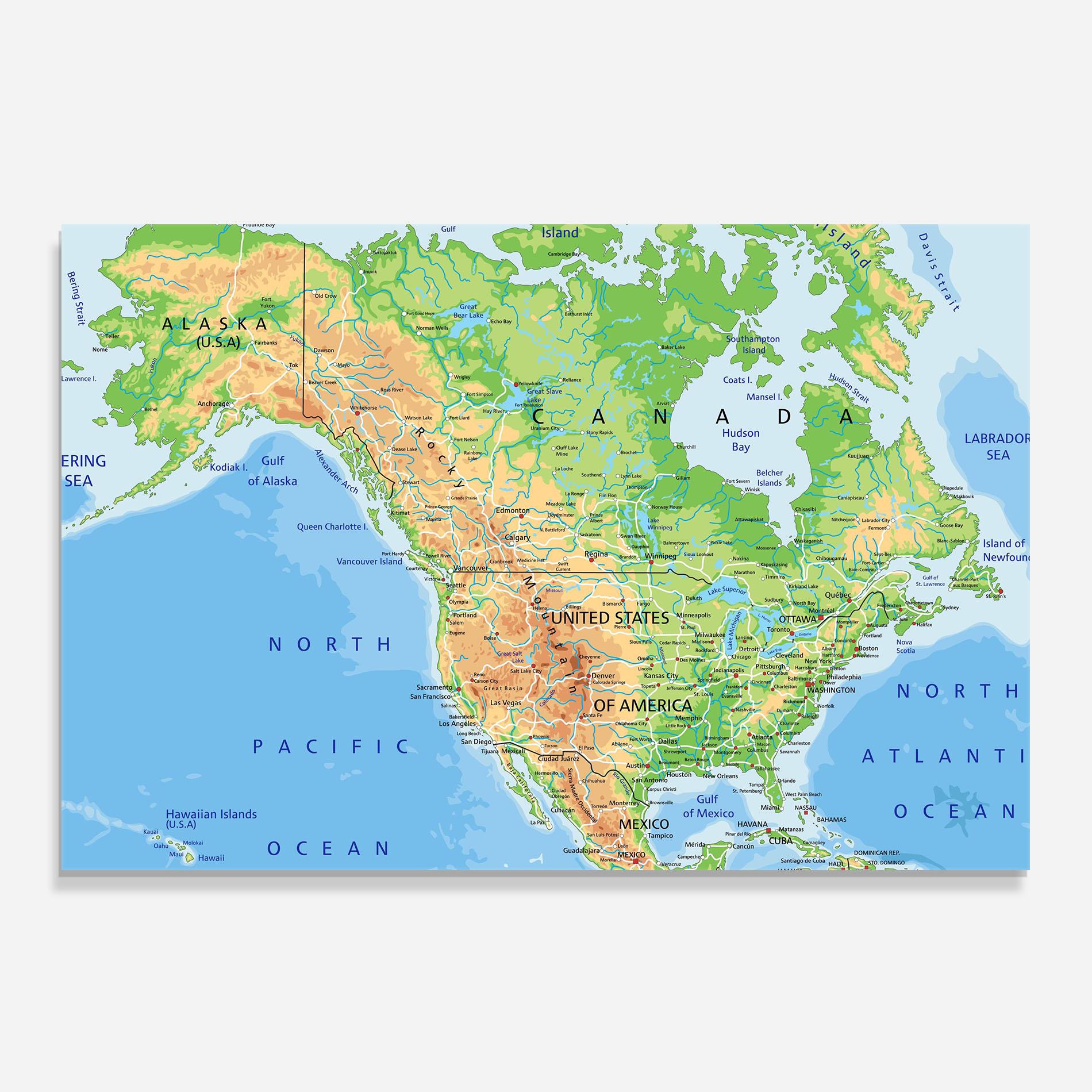 Panel Szklany do Kuchni Canada mockup 0