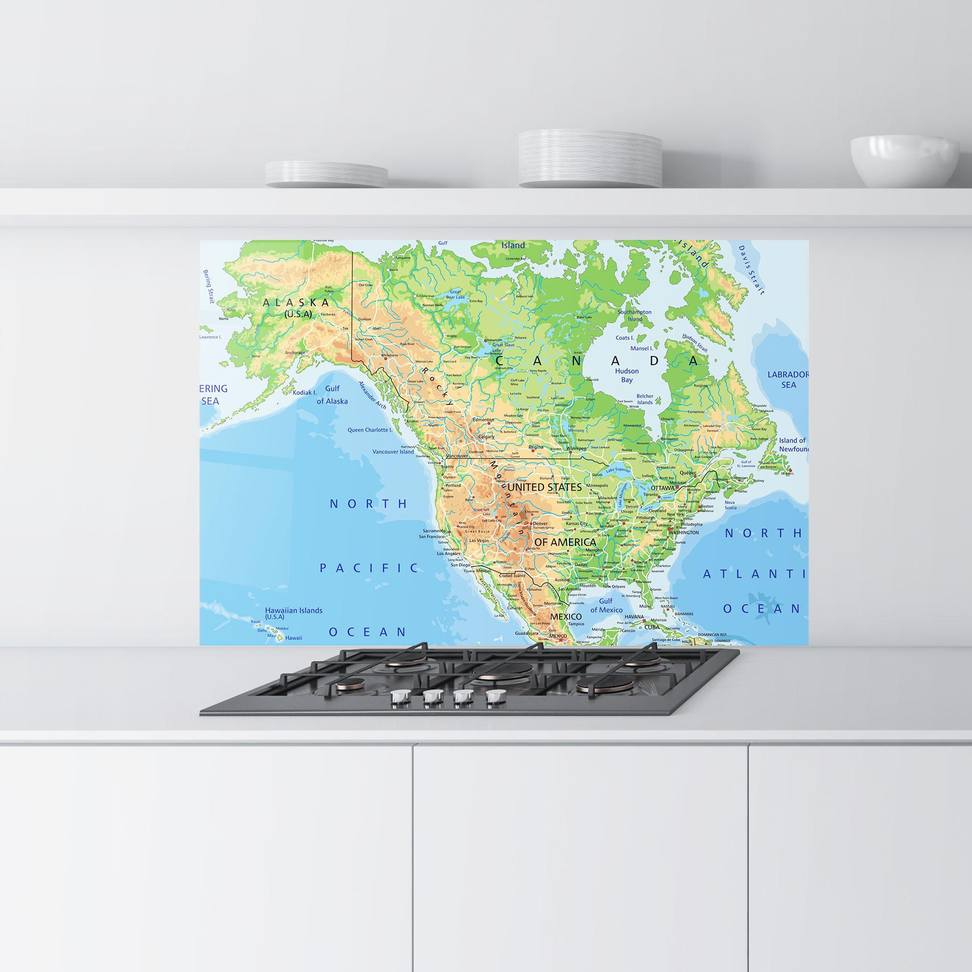 Panel Szklany do Kuchni Canada mockup 9