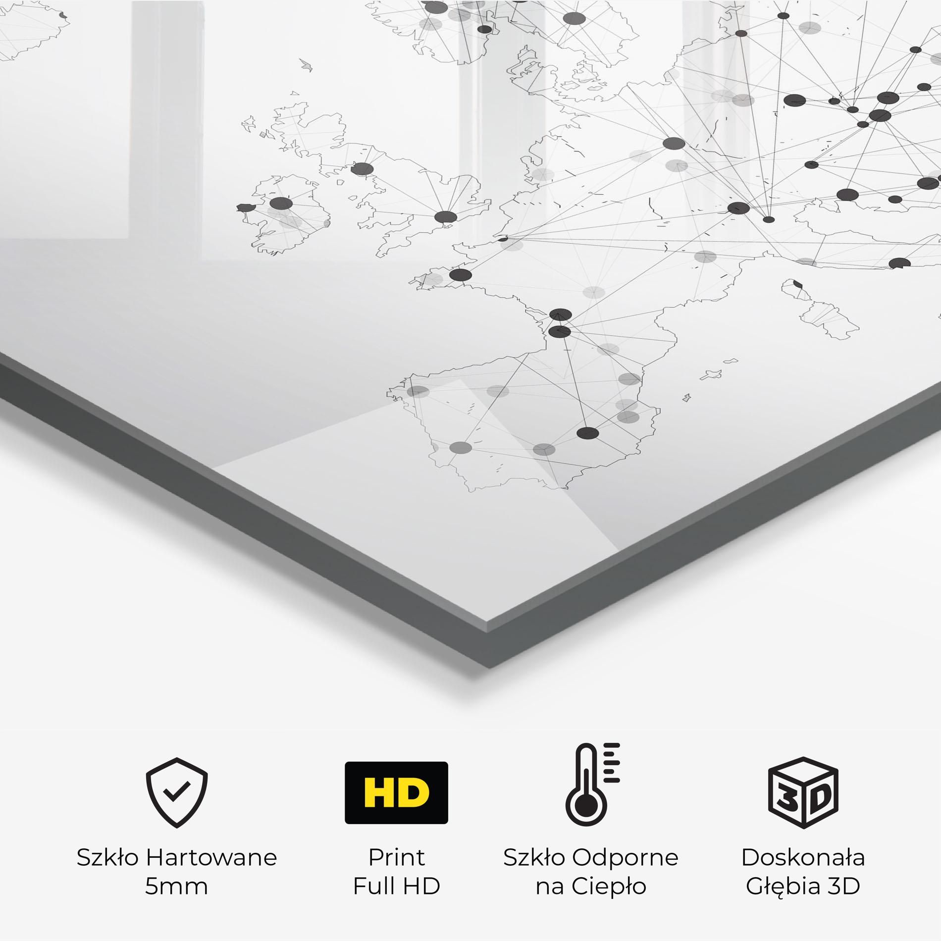 Europe Line Map mockup 2