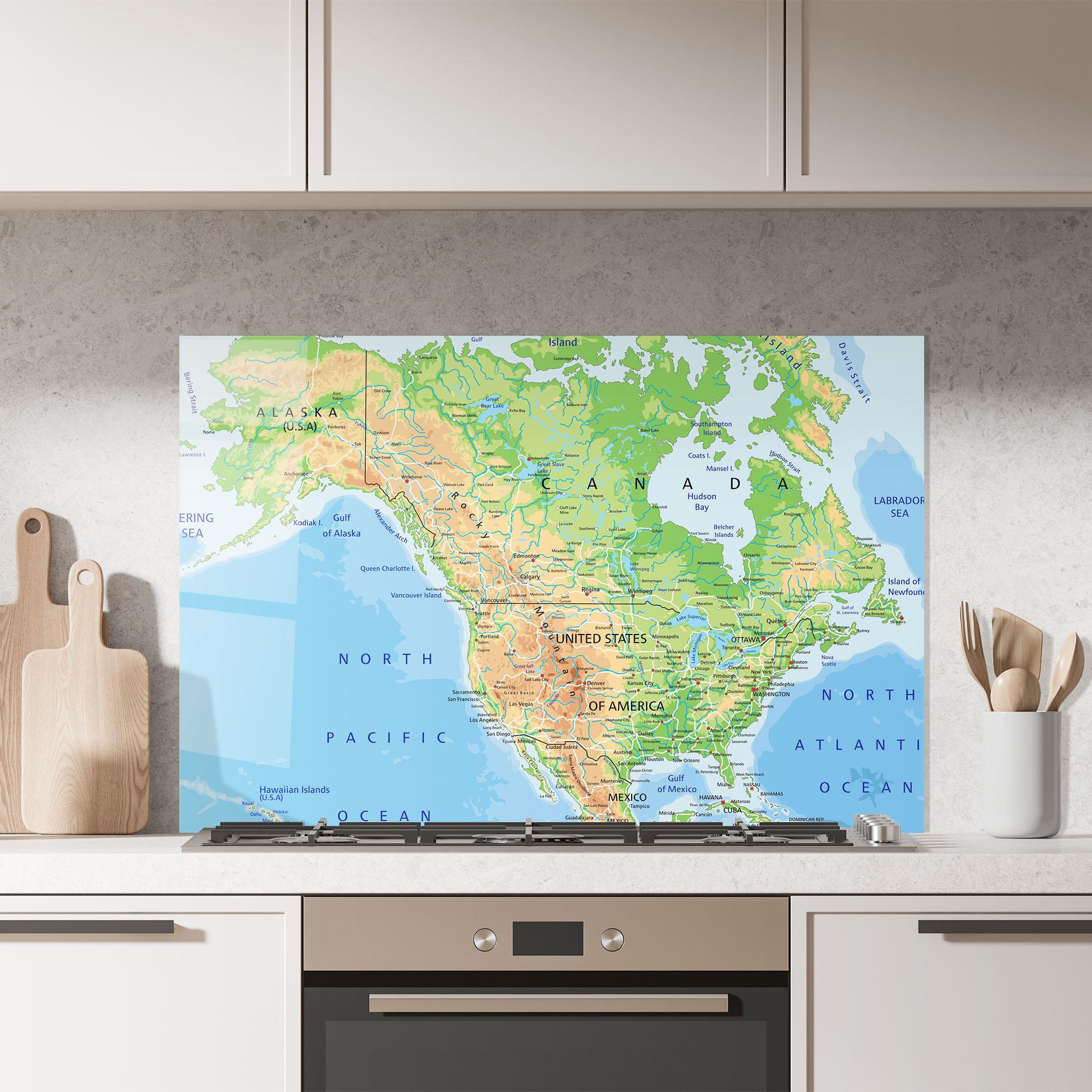 Panel Szklany do Kuchni Canada mockup 7