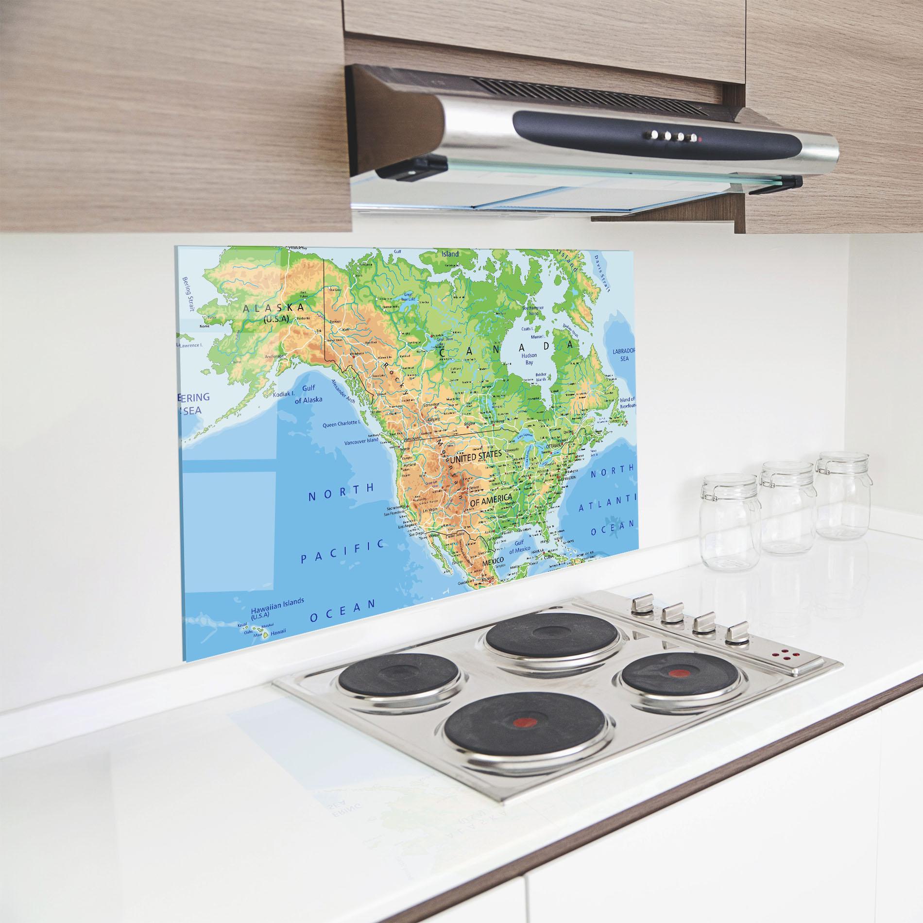 Panel Szklany do Kuchni Canada mockup 8