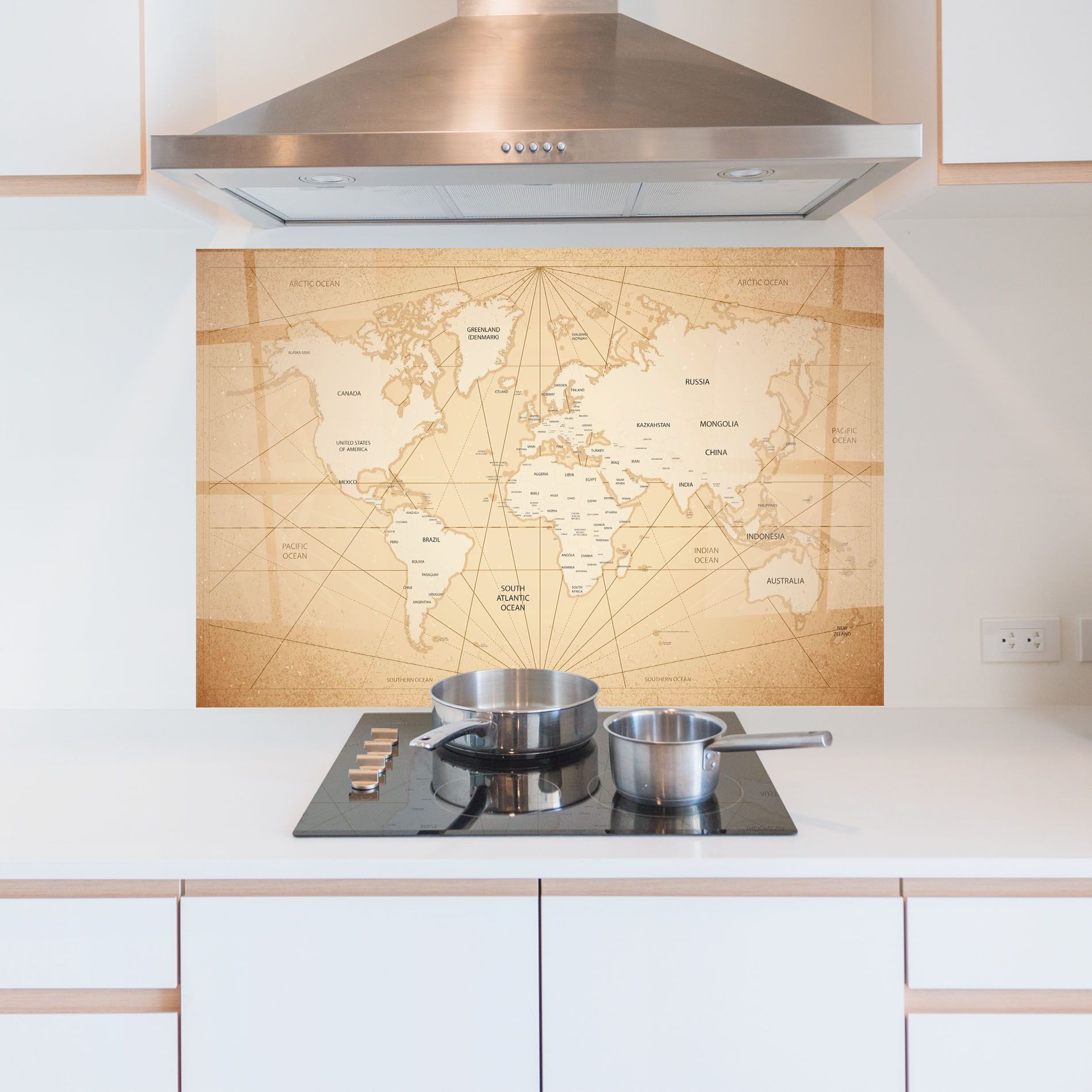 World Vintage Map mockup 5