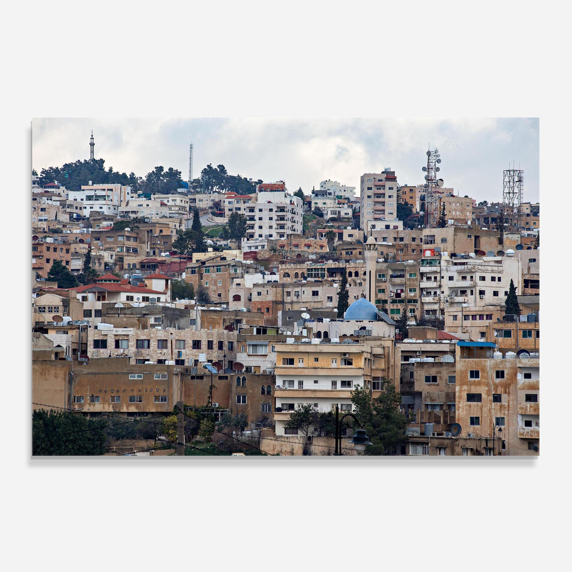 Panel Szklany do Kuchni Jersh Modern Town mockup 0