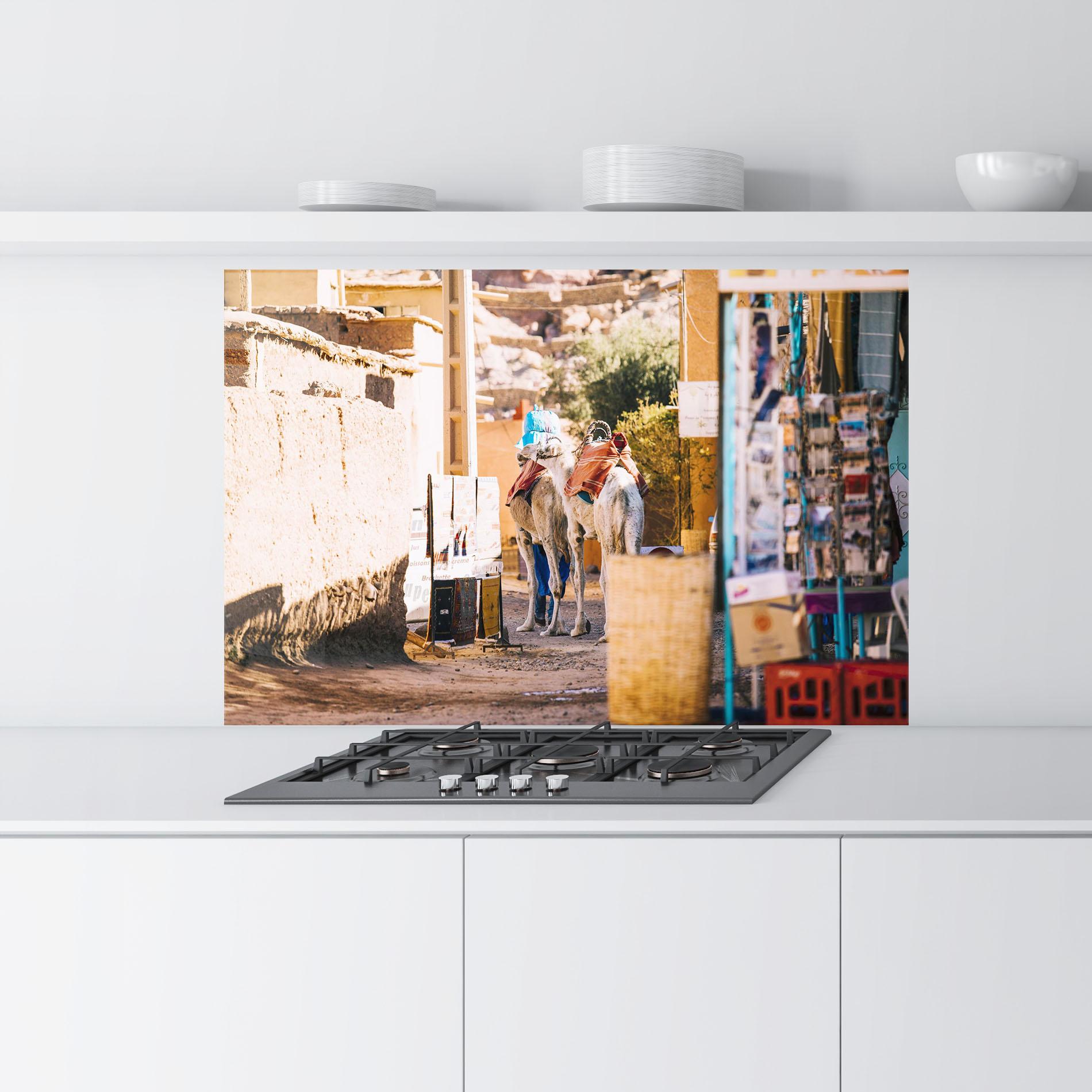 Panel Szklany do Kuchni Marrakesh mockup 9