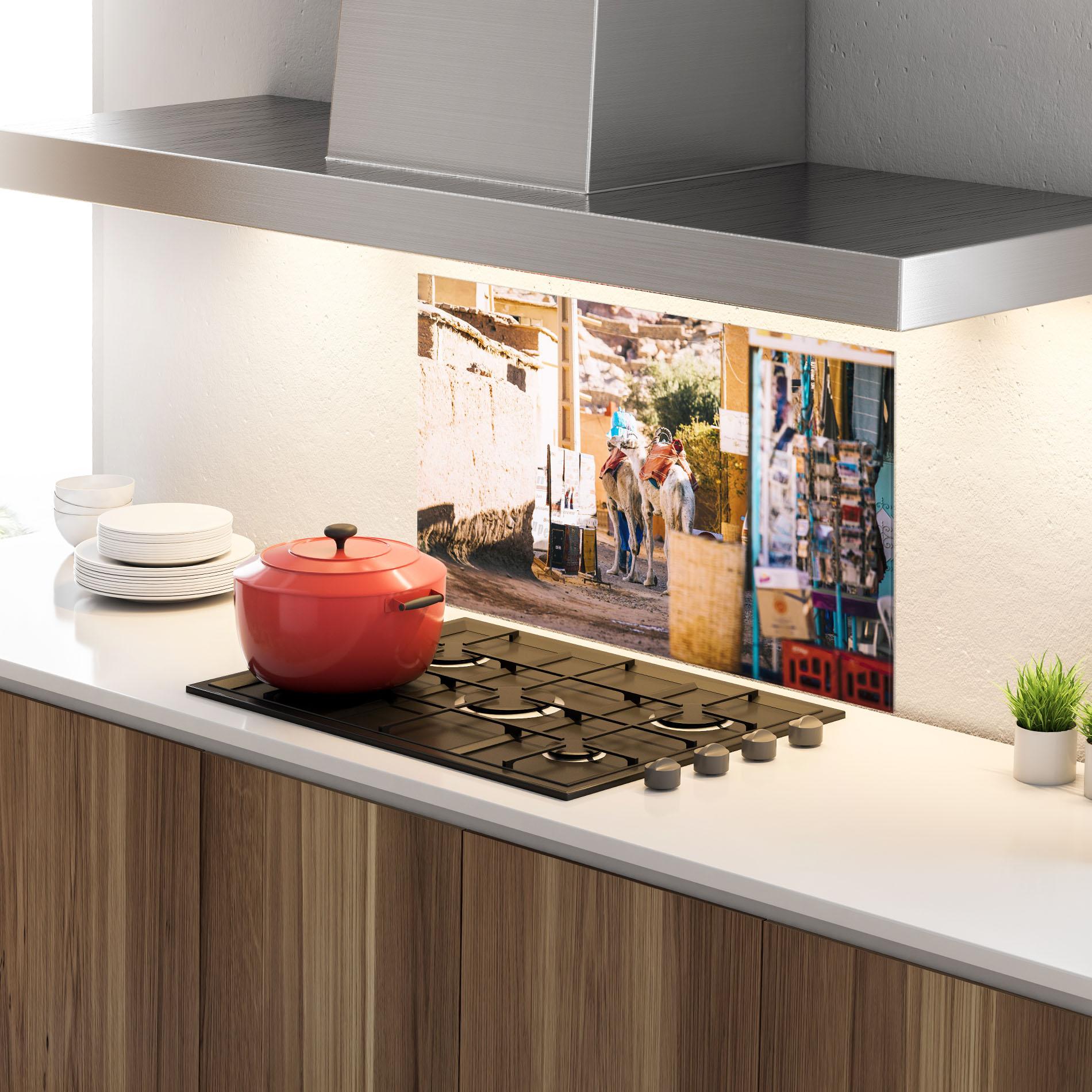 Panel Szklany do Kuchni Marrakesh mockup 4