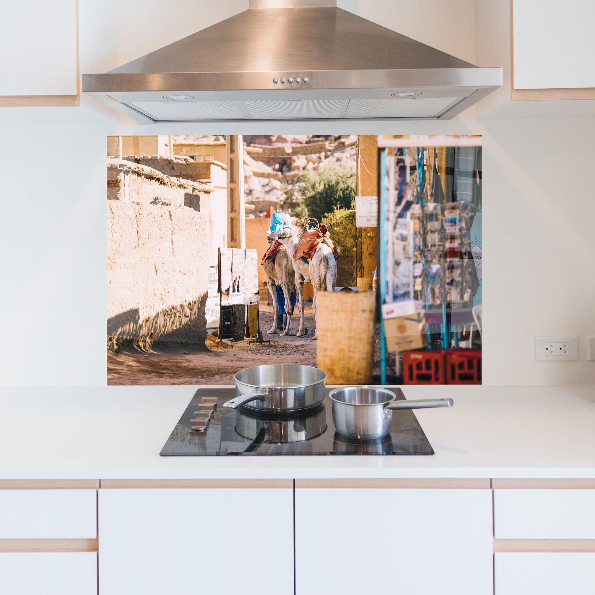 Panel Szklany do Kuchni Marrakesh mockup 5