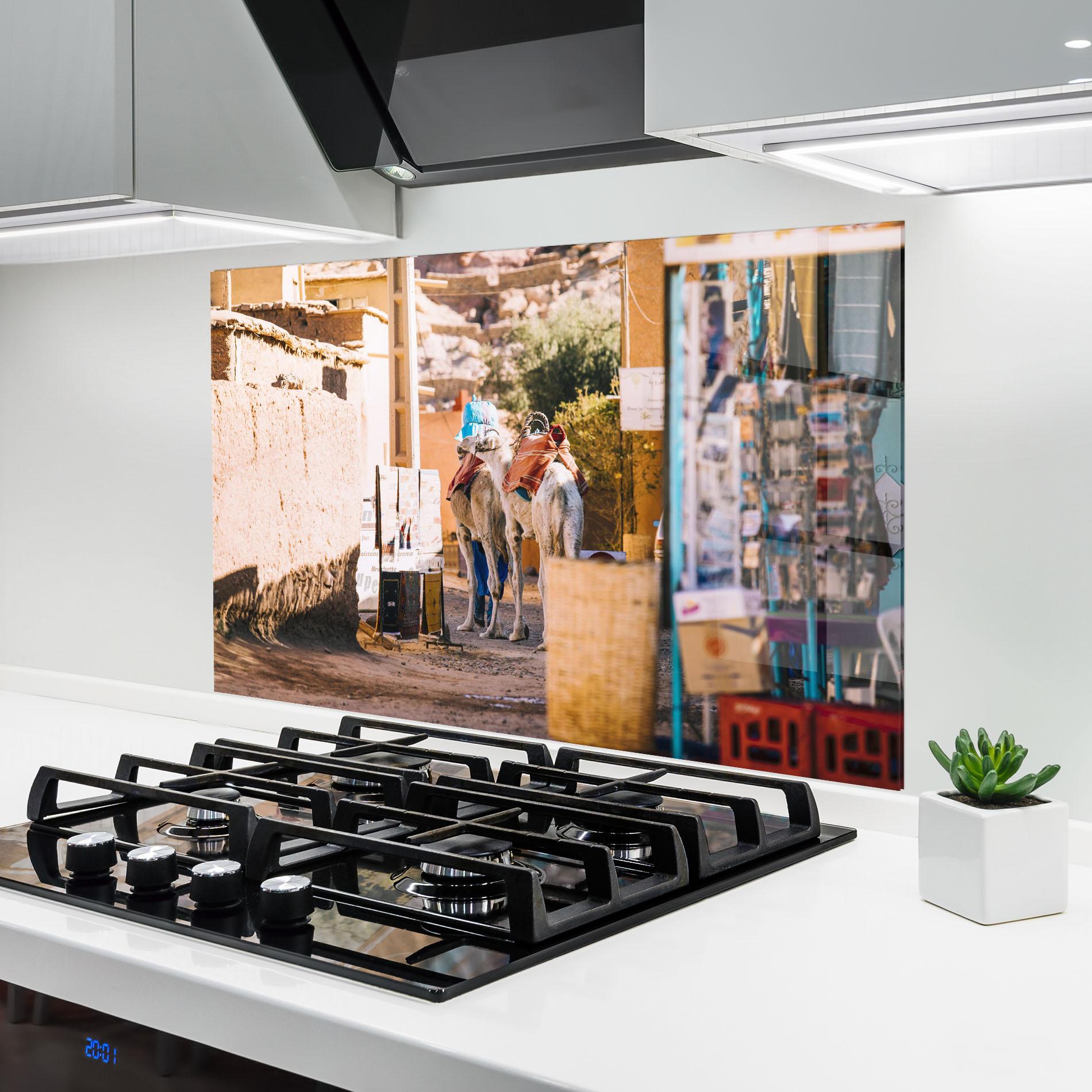 Panel Szklany do Kuchni Marrakesh mockup 6