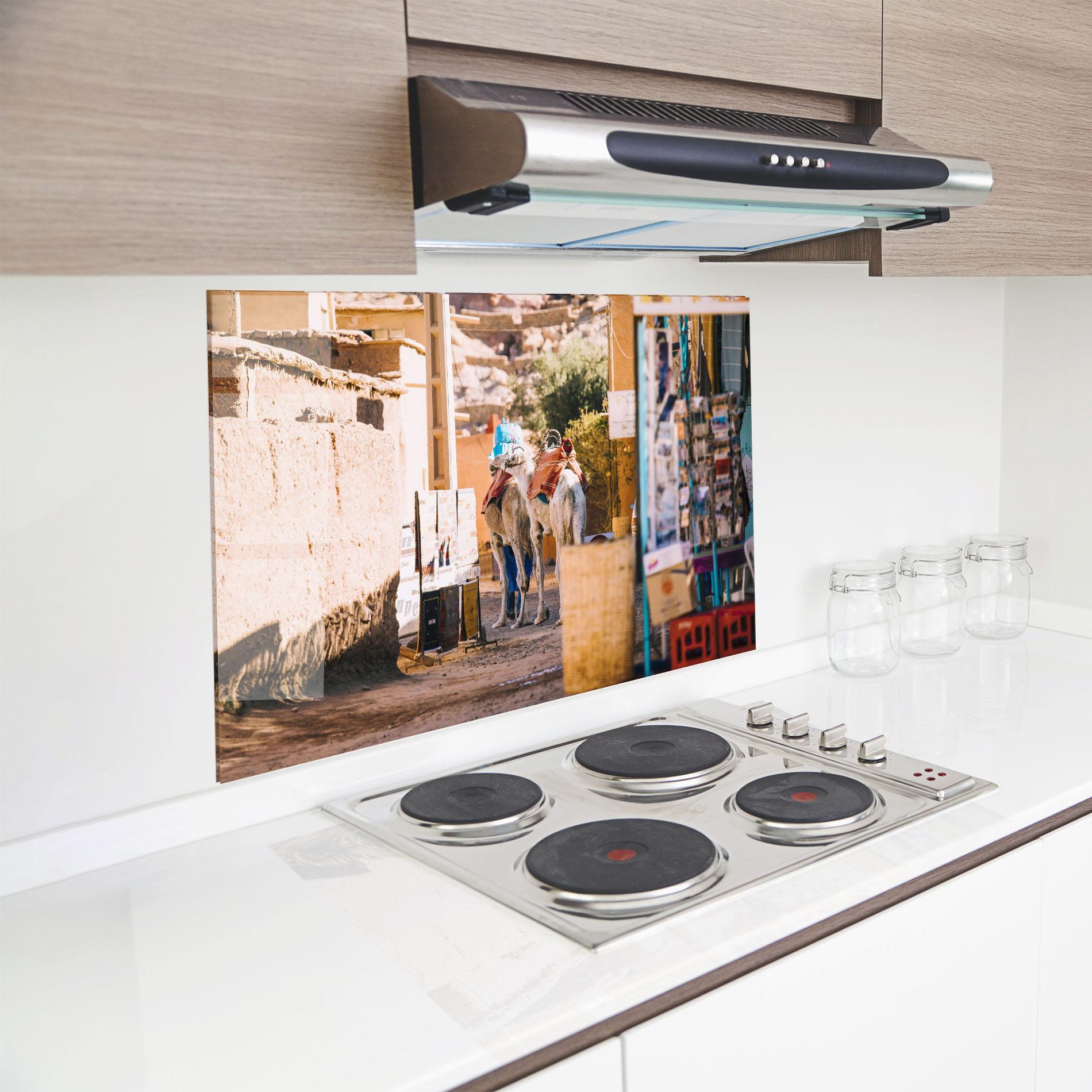 Panel Szklany do Kuchni Marrakesh mockup 8