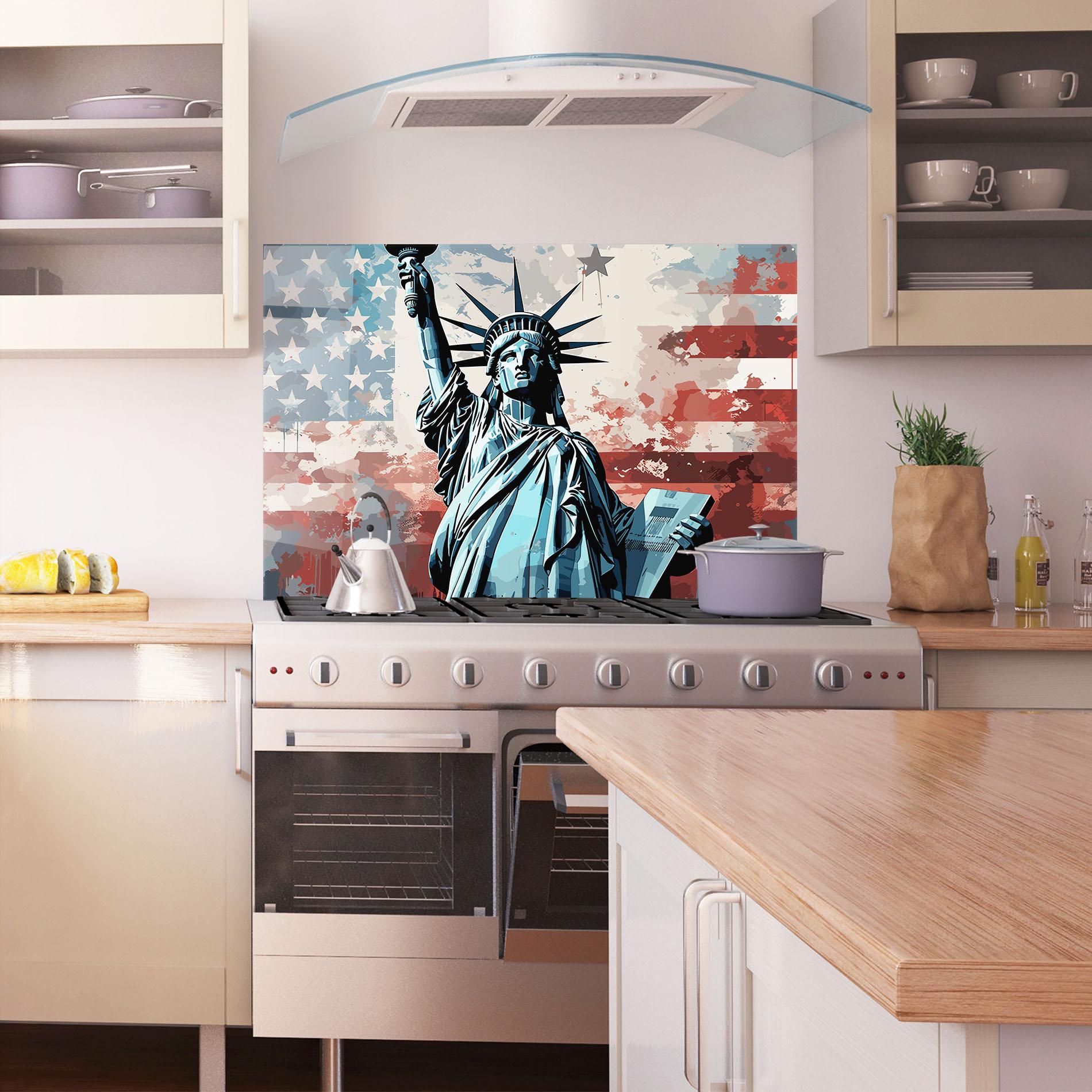 Panel Szklany do Kuchni Cultural Diversity Art mockup 1