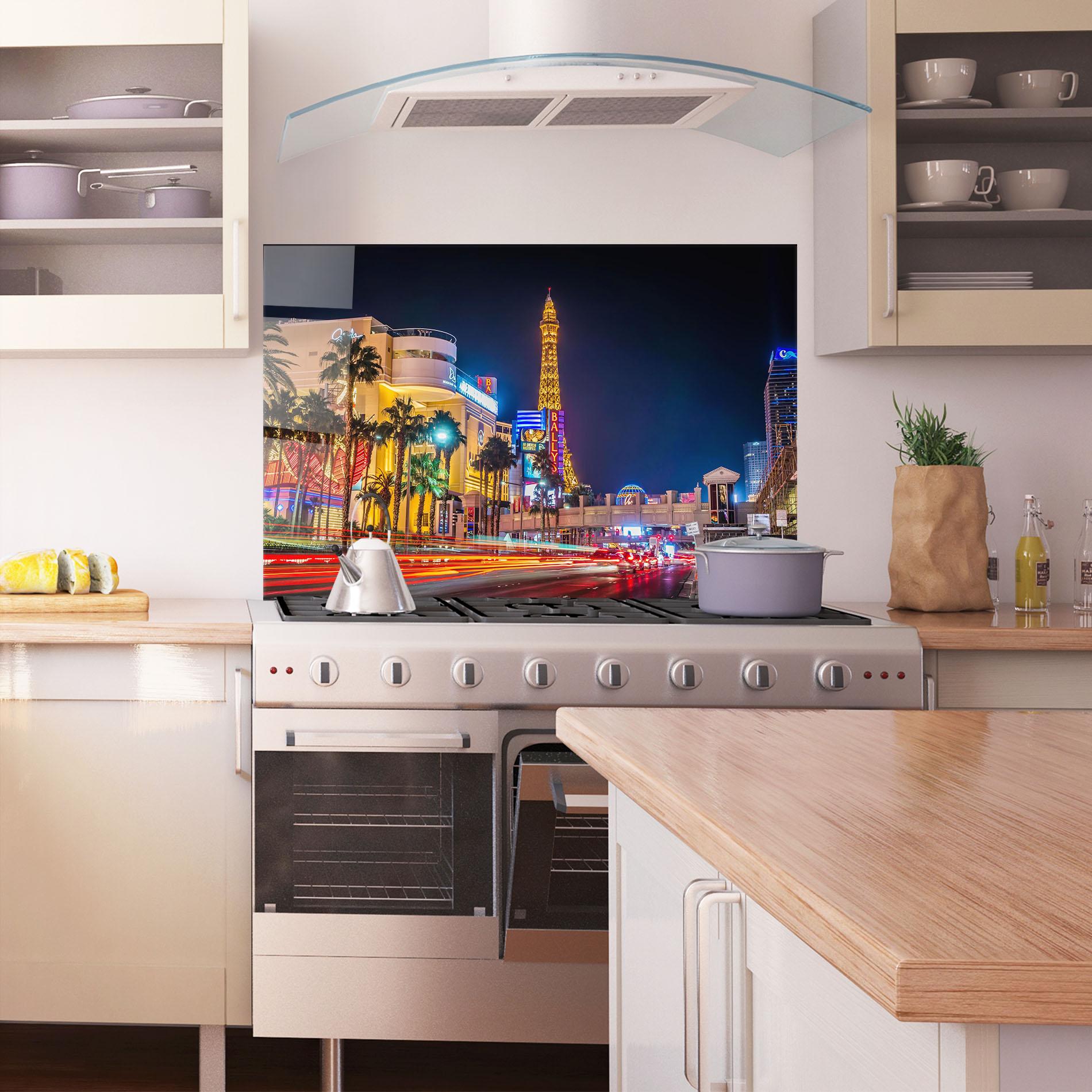 Panel Szklany do Kuchni Nevada Evening mockup 1