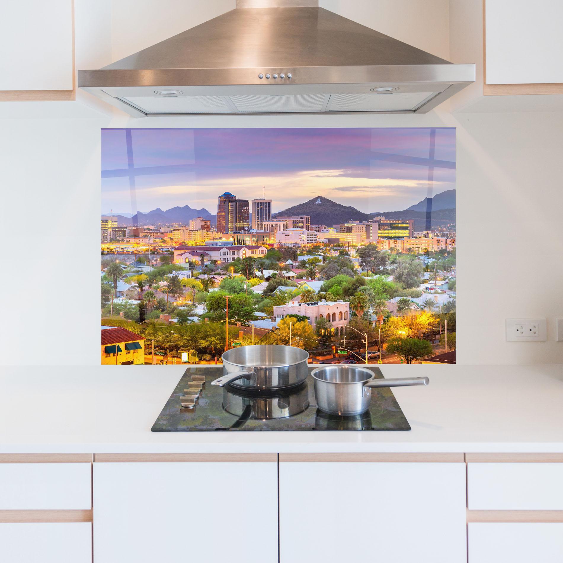 Panel Szklany do Kuchni Tucson Arizona mockup 5
